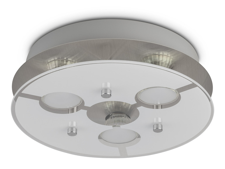 LIVARNO home LED-plafondlamp, 3-lamps, 4,6 W (Rond) (4055334953368)