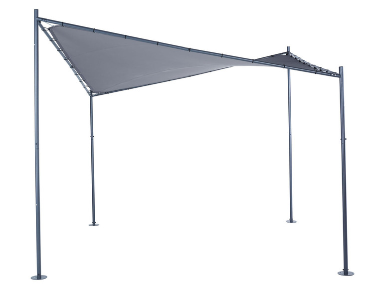 LIVARNO home Paviljoen »Butterfly«, 3,5 x 3,5m, antraciet (4054599035772)