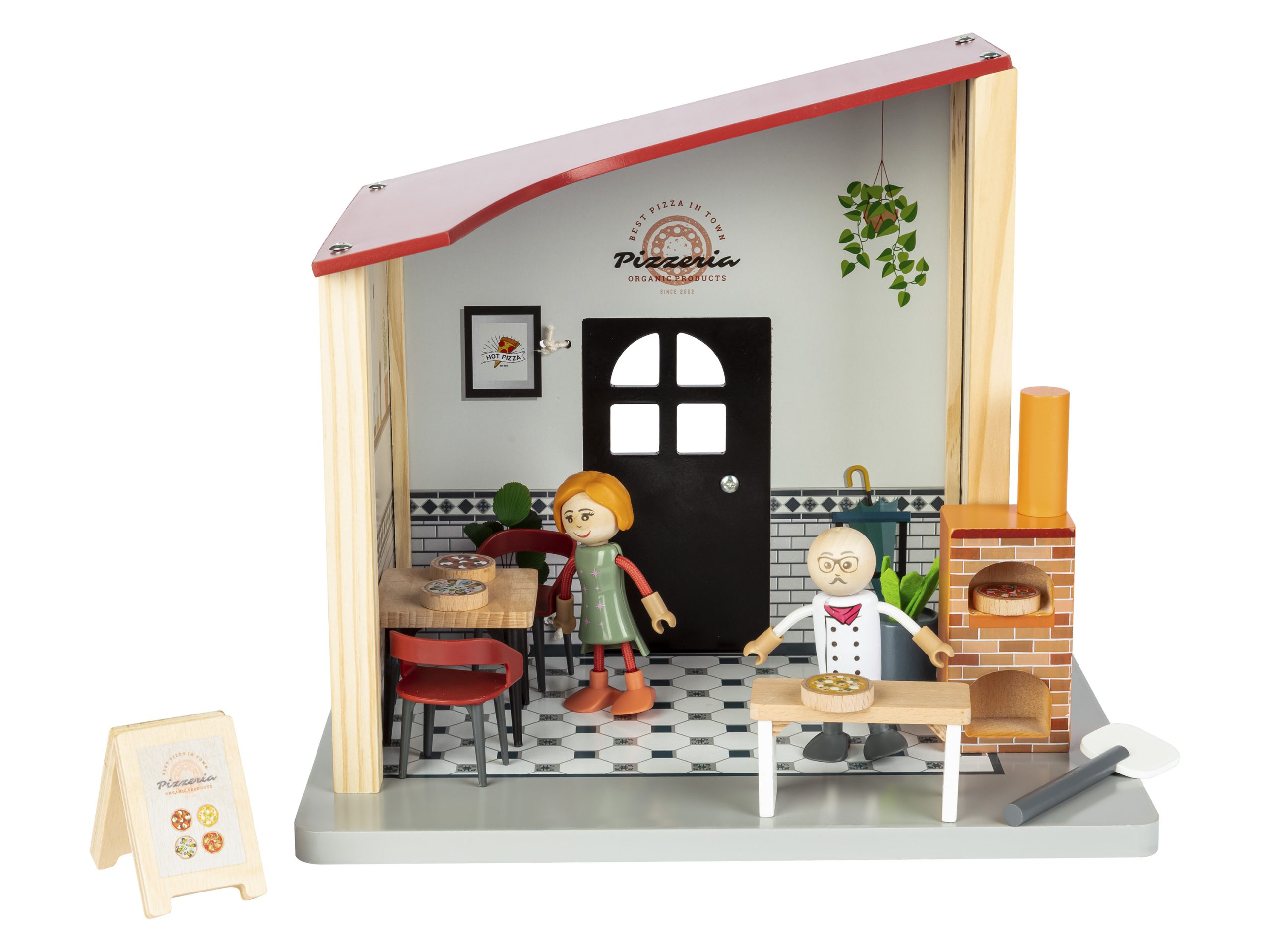 Playtive Houten poppenhuis (Restaurant) (4055334992367)