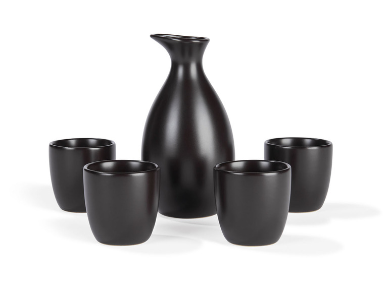 Sake-set 5-delig (Zwart) (4055329062846)