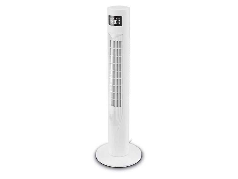 Smart Home torenventilator, bedienbaar via app (Wit) (4054599085463)