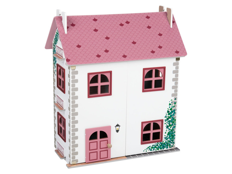 Playtive Houten poppenhuis (Lichtroze) (4055332014733)