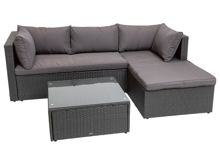 LIVARNO home Loungehoek met tafel (4054599033303)