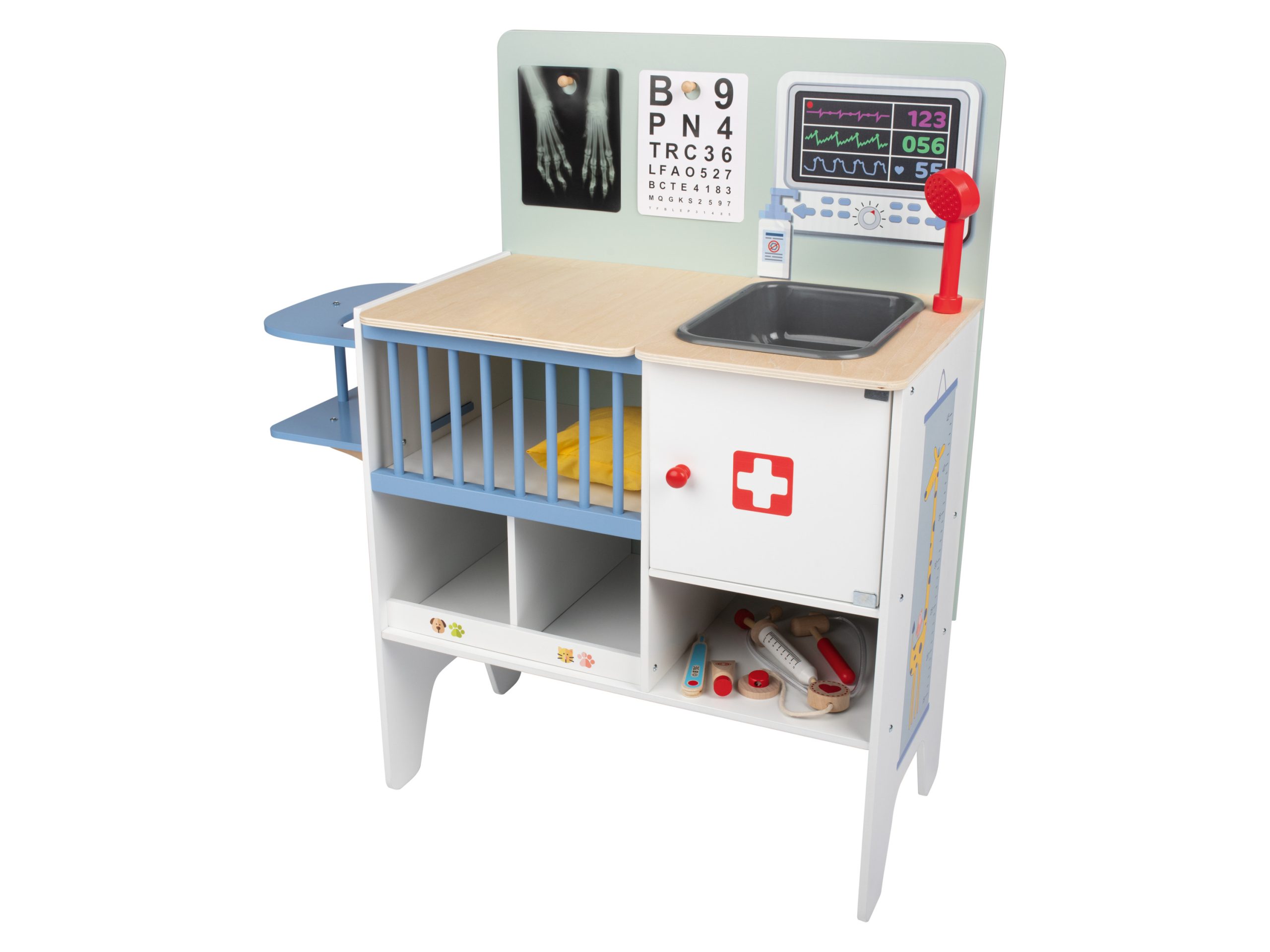 Playtive 2-in-1 babykliniek en dierenarts (4335754089121)