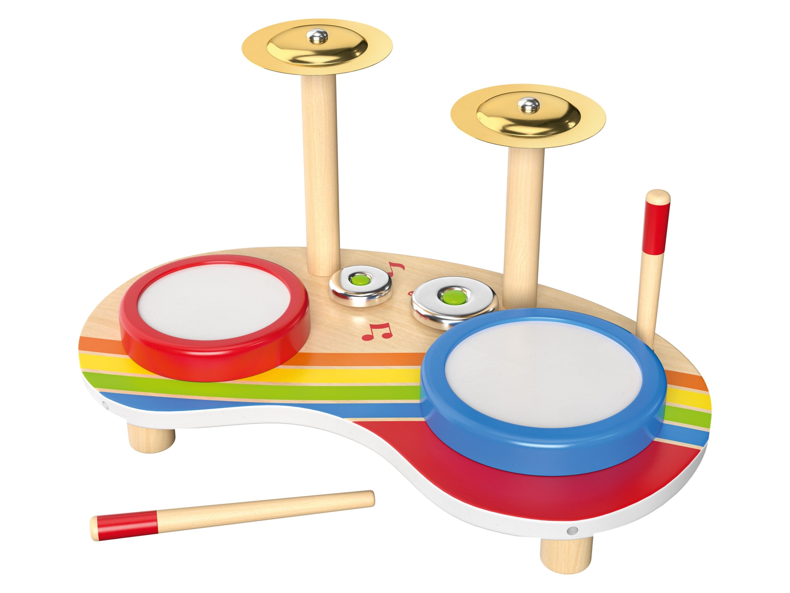 Playtive Houten muziekinstrumenten (Drumstel) (4335754098345)