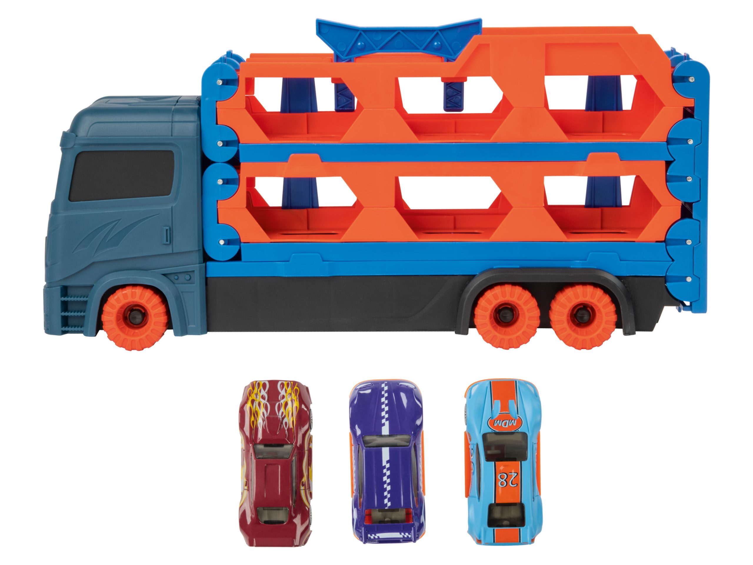 Playtive Racers Vrachtwagen (Transporter kan worden uitgeklapt) (4052916108161)