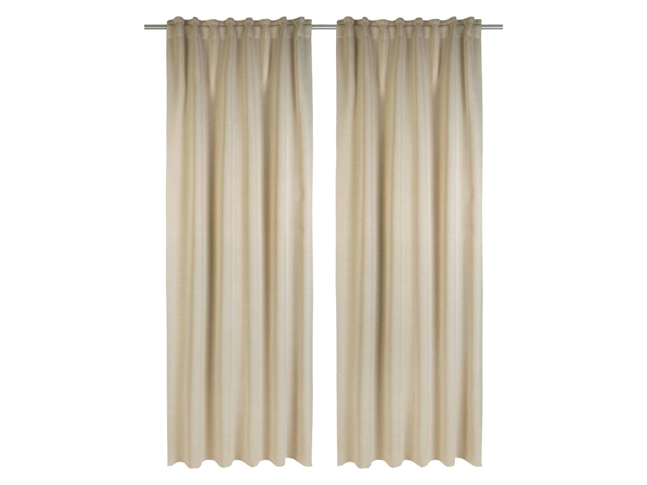 LIVARNO home Verduisterende gordijnen 135 x 254 cm (Beige) (4335815005923)