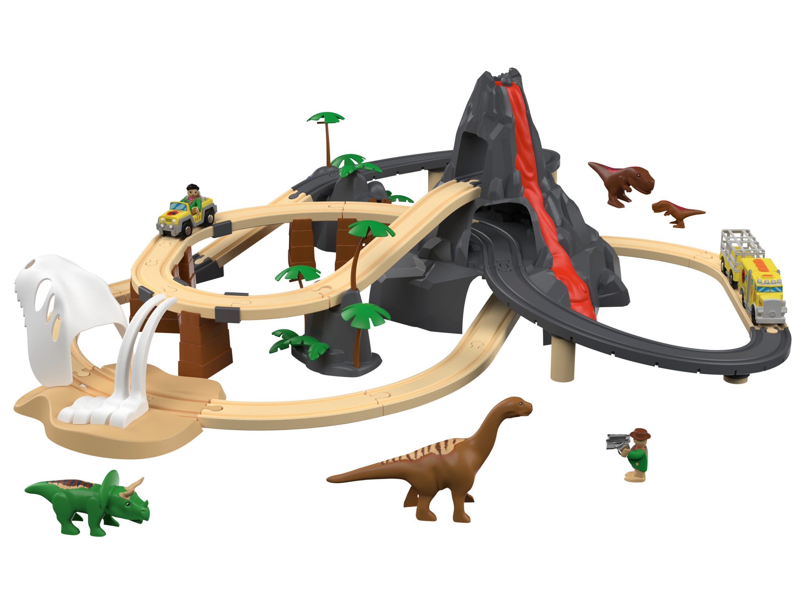 Playtive Treinbaanset (Dinosauriërpark) (4335754098062)