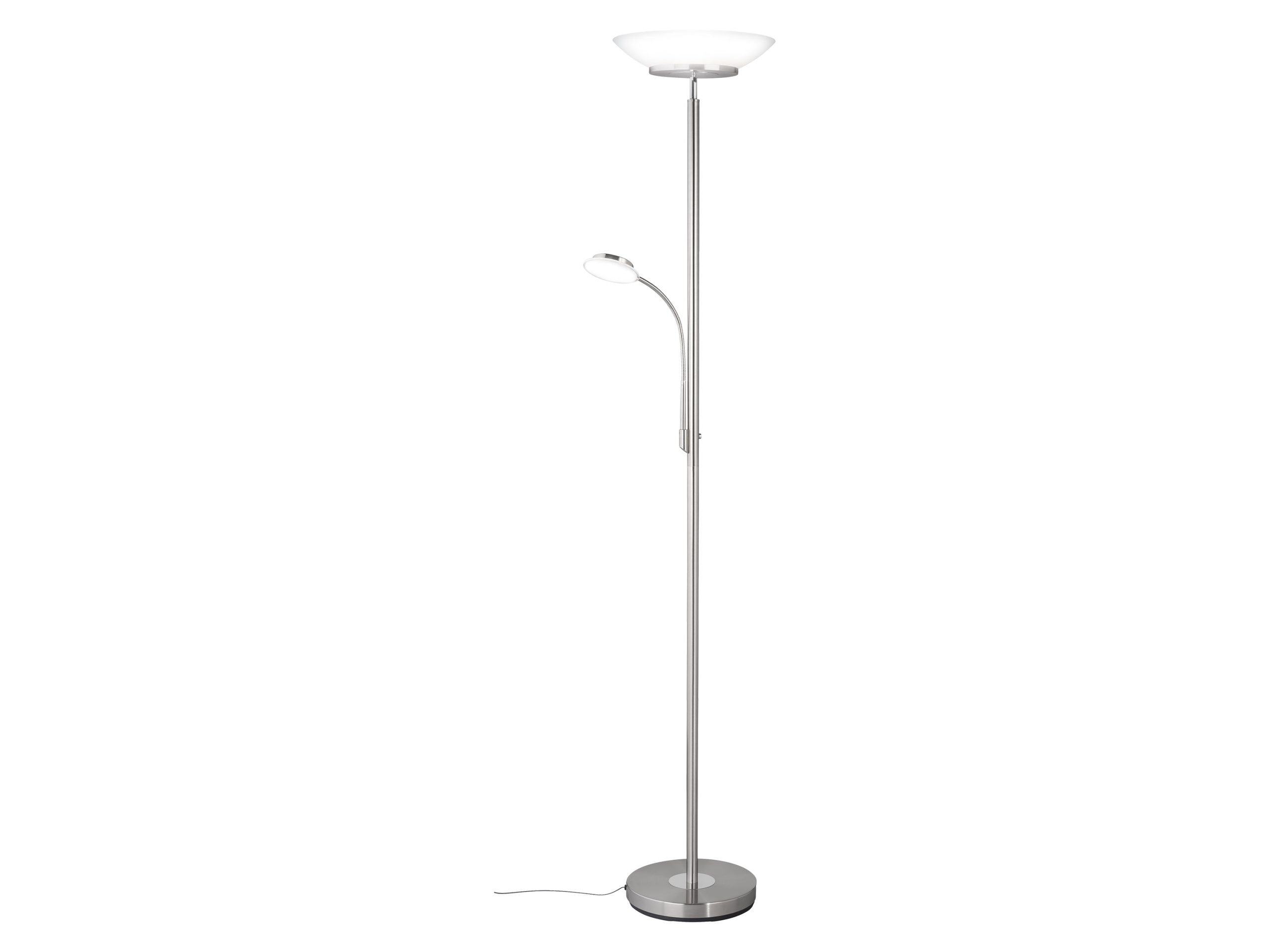 LIVARNO home LED staande lamp met leeslamp (4058143007130)