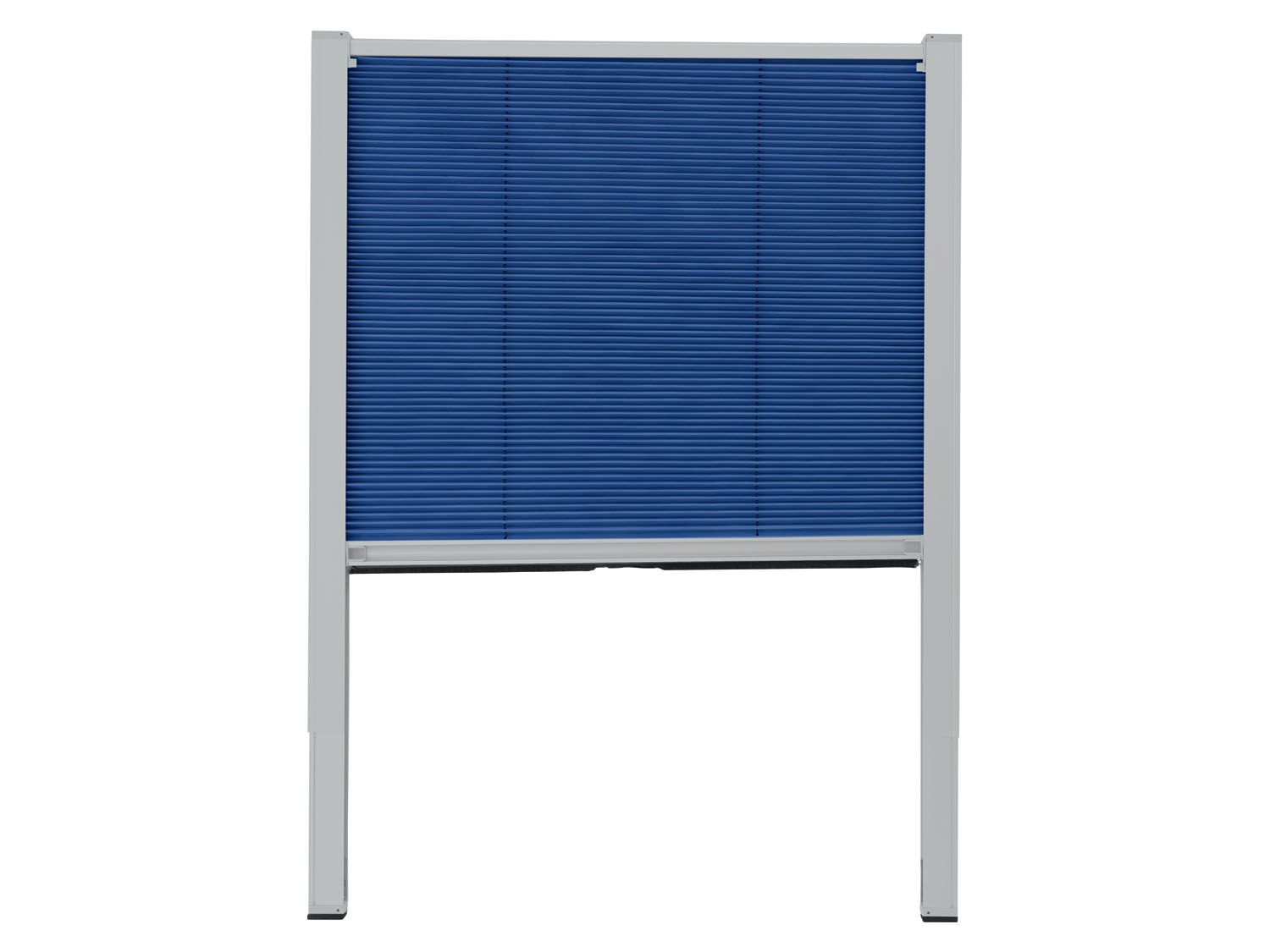 LIVARNO home Thermo-plissé vouwgordijn, 97,4 x 75-118 cm (Blauw) (4055334078047)