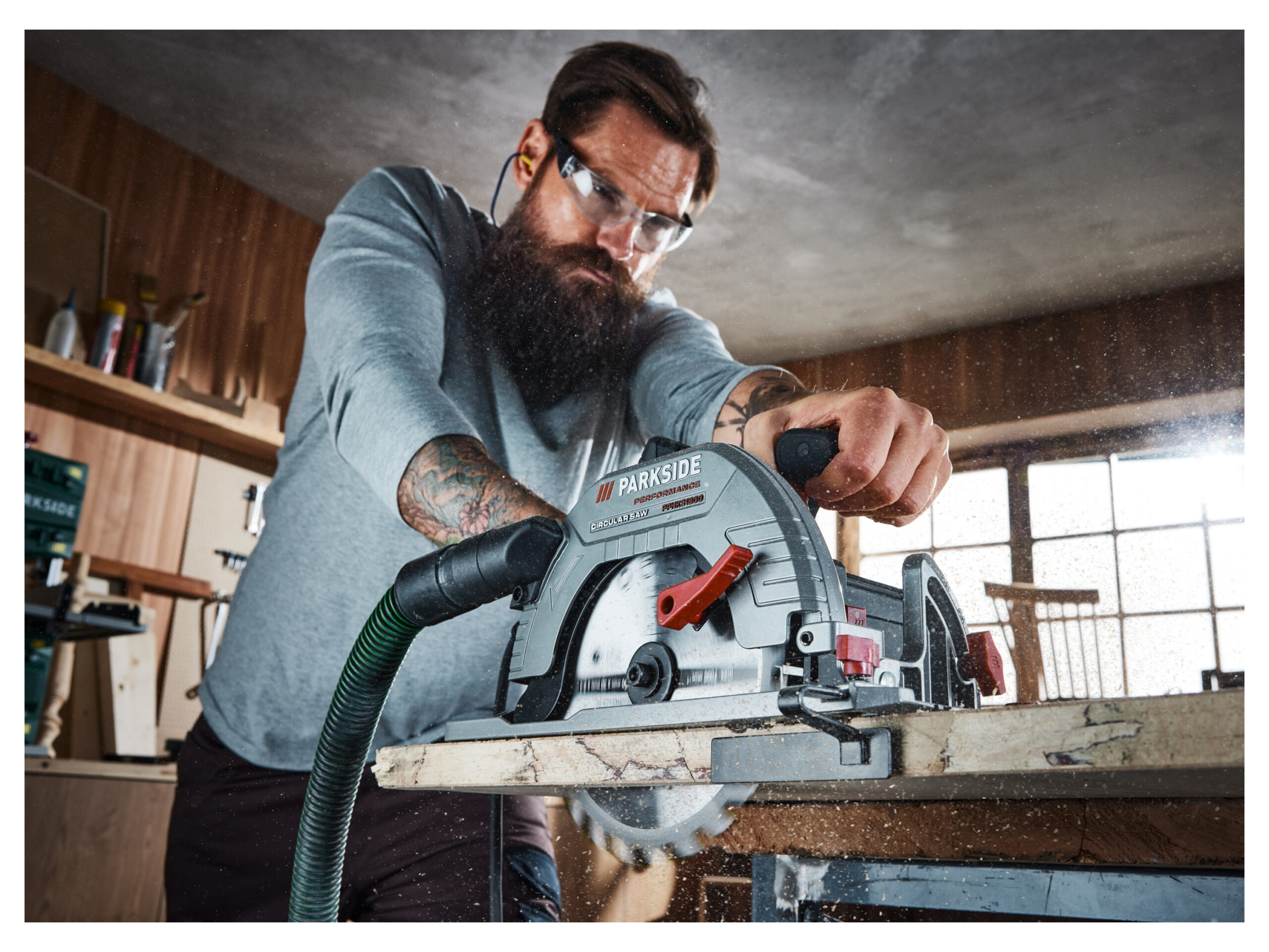 PARKSIDE PERFORMANCE Handcirkelzaag 1800 W (4052916126929)