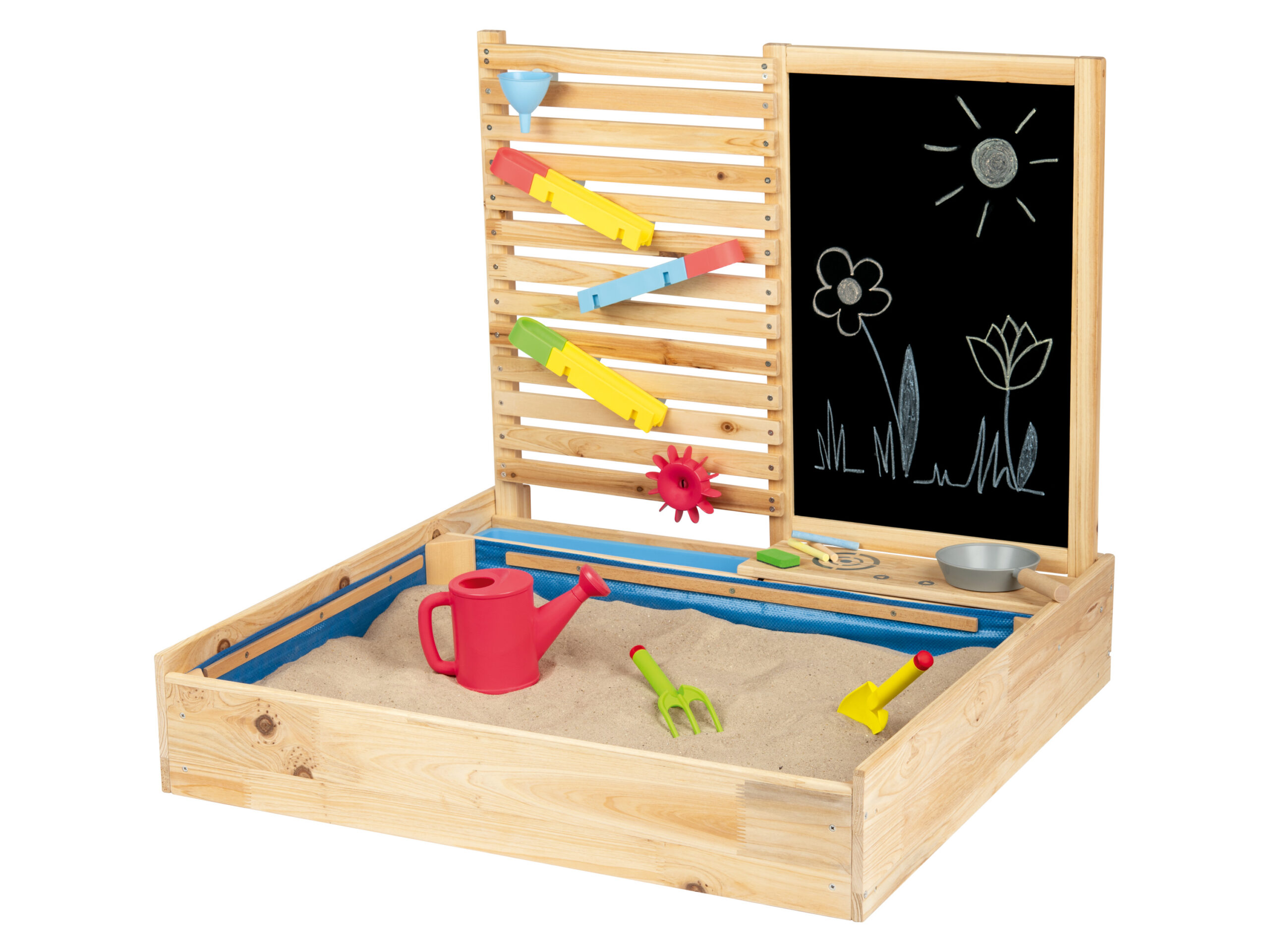 Playtive Zandbak met waterspeelwand (4052916271131)