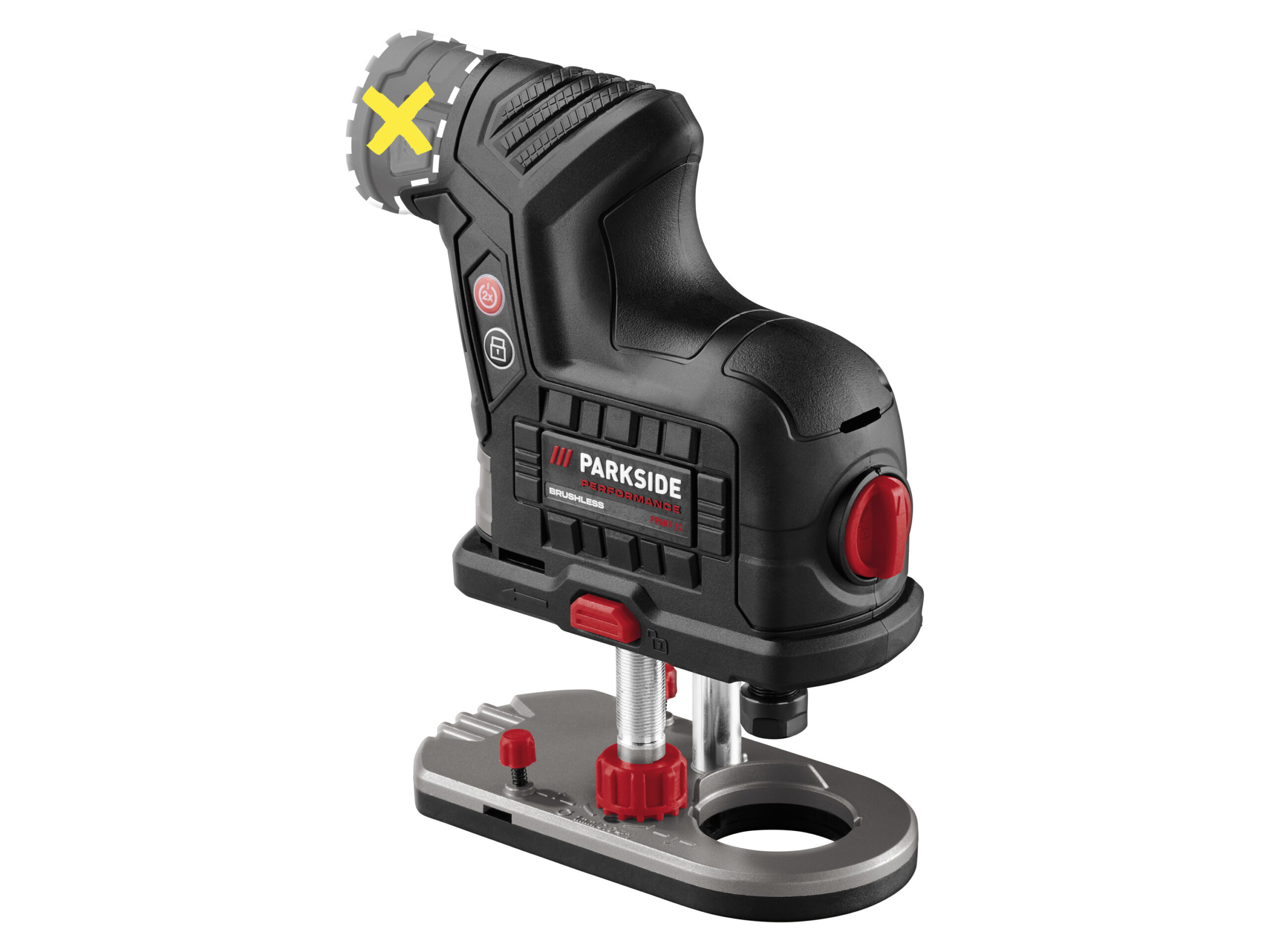 PARKSIDE PERFORMANCE Accu-kantenfrees 12 V zonder accu en lader (4052916307465)
