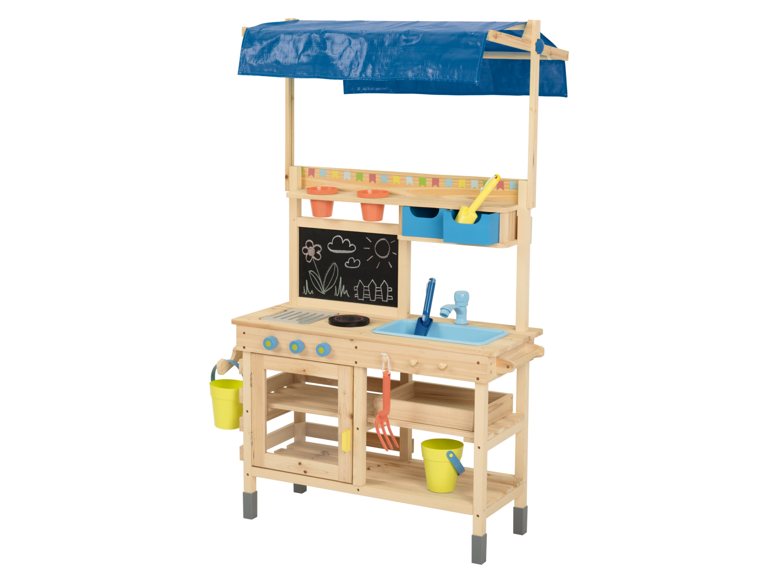 Playtive Houten speelgoedkeuken (4052916415825)