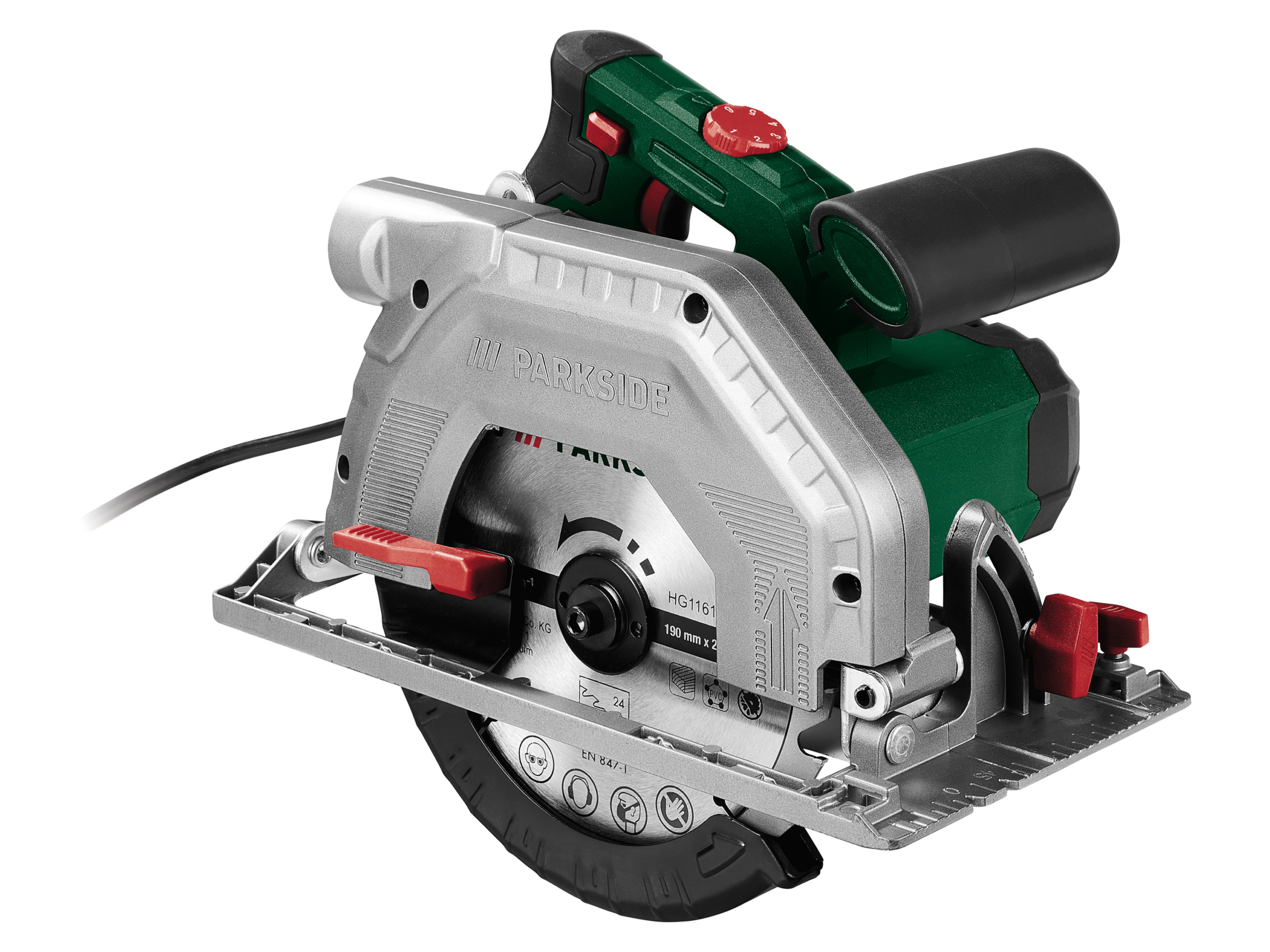 PARKSIDE Handcirkelzaag 1350 W (4052916512562)