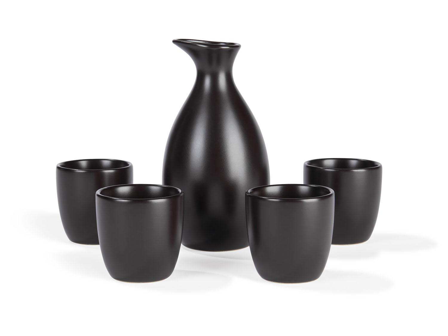 ERNESTO Sake-set 5-delig (Zwart) (4055329062846)