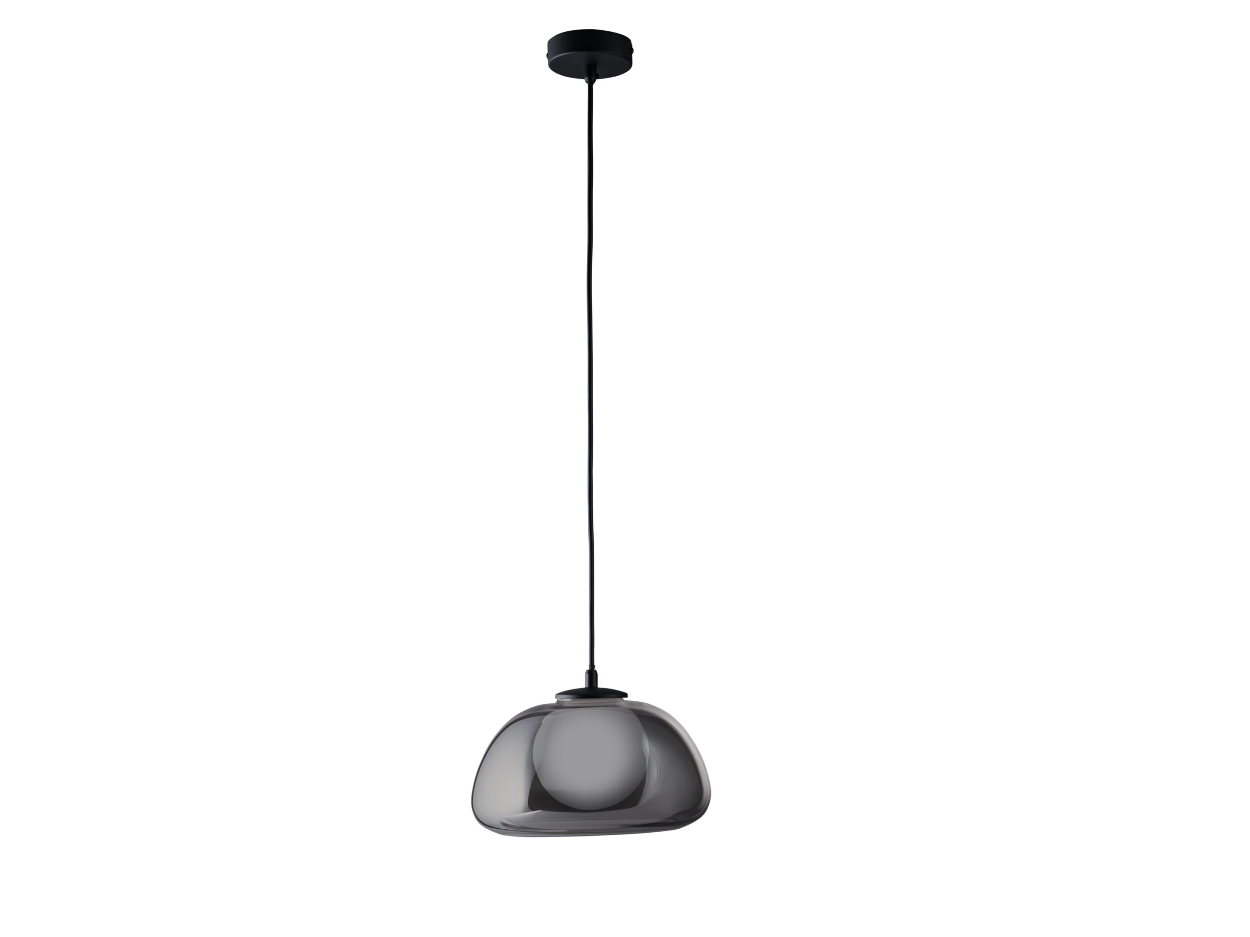 LIVARNO home LED-hanglamp (Grijs glas) (4052916549476)
