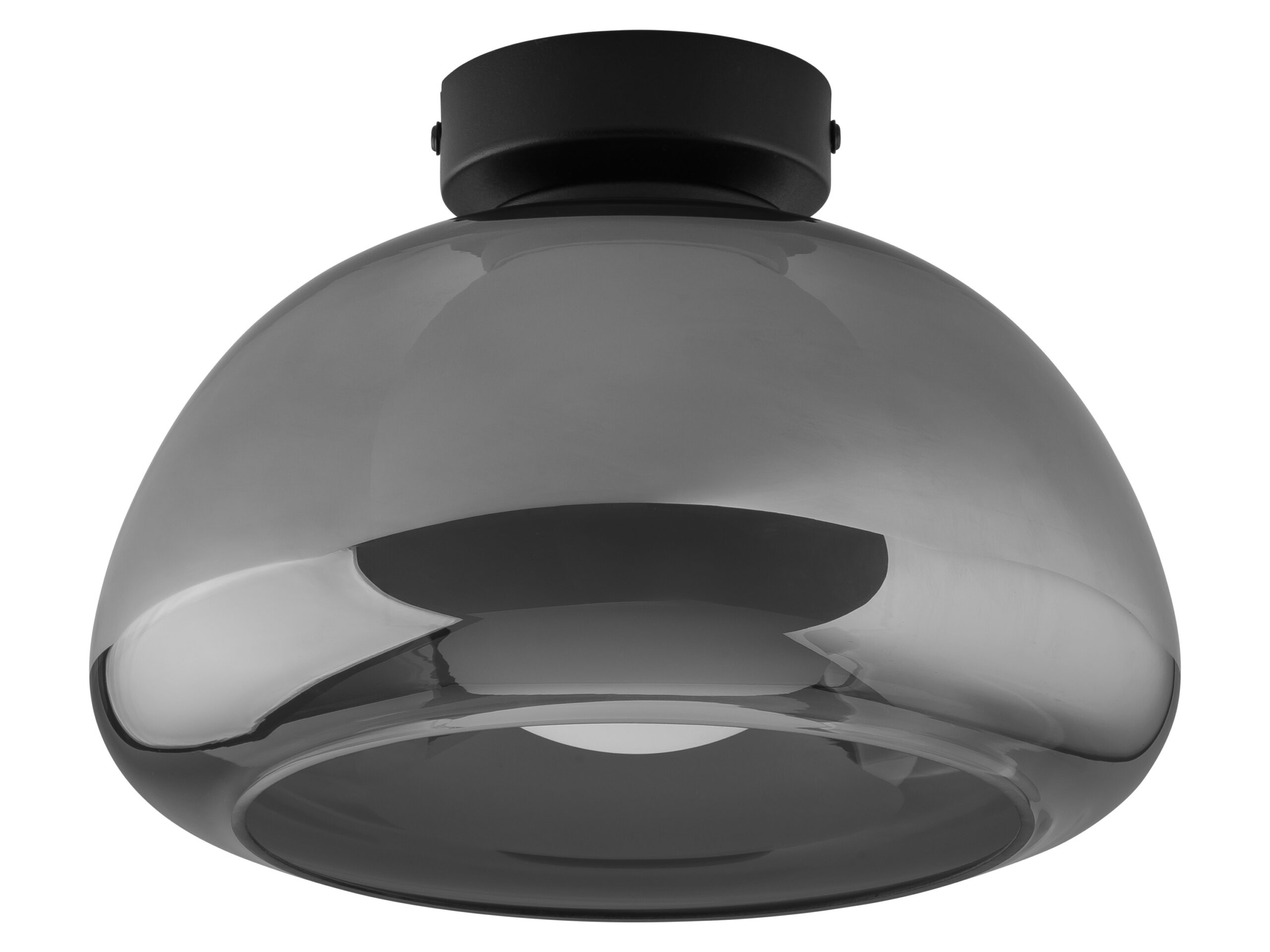 LIVARNO home LED-plafondlamp (Grijs glas) (4052916549438)