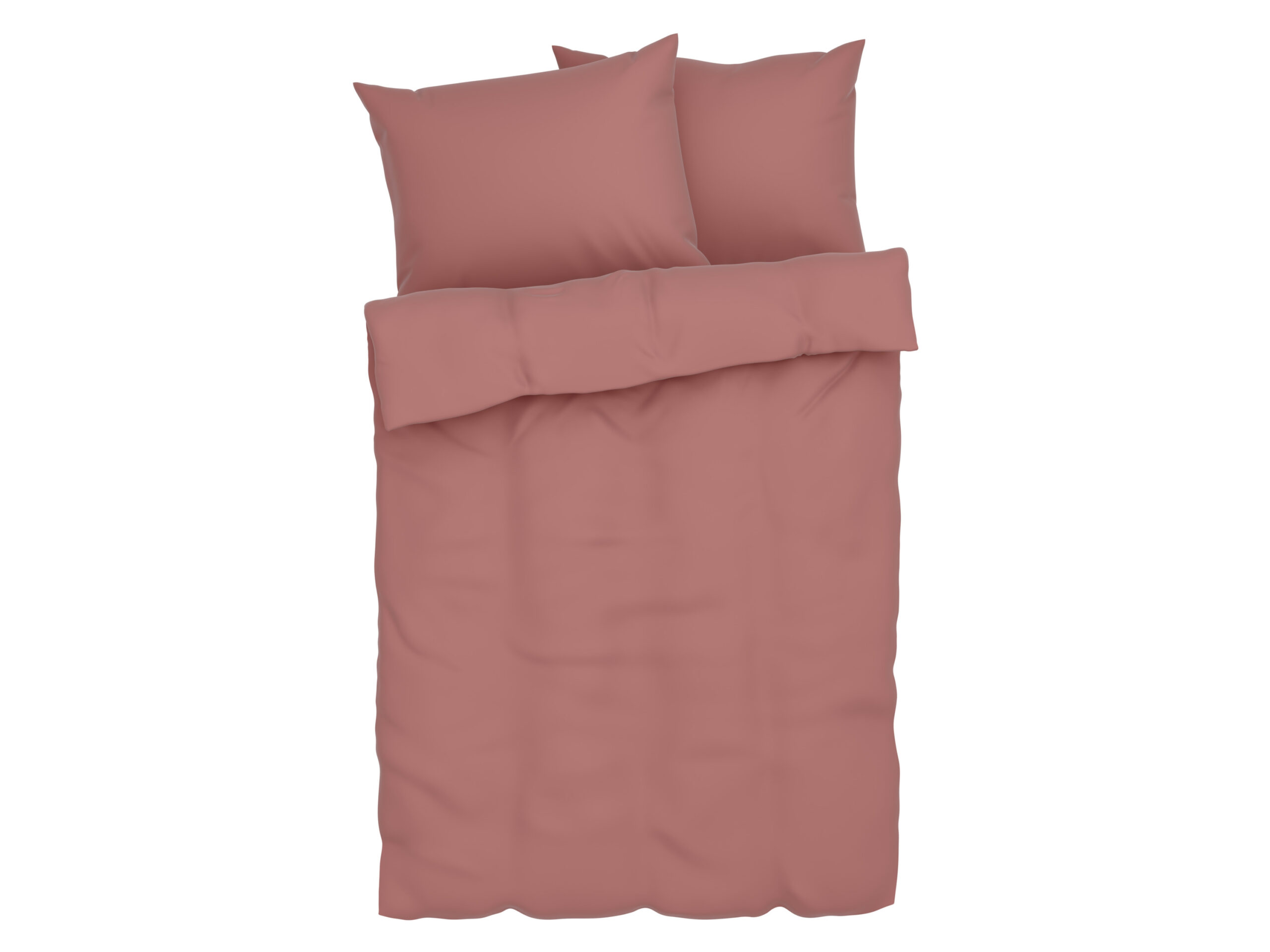 LIVARNO home Muslin beddengoed, met 2 kussenslopen (Lichtroze) (4052916588635)