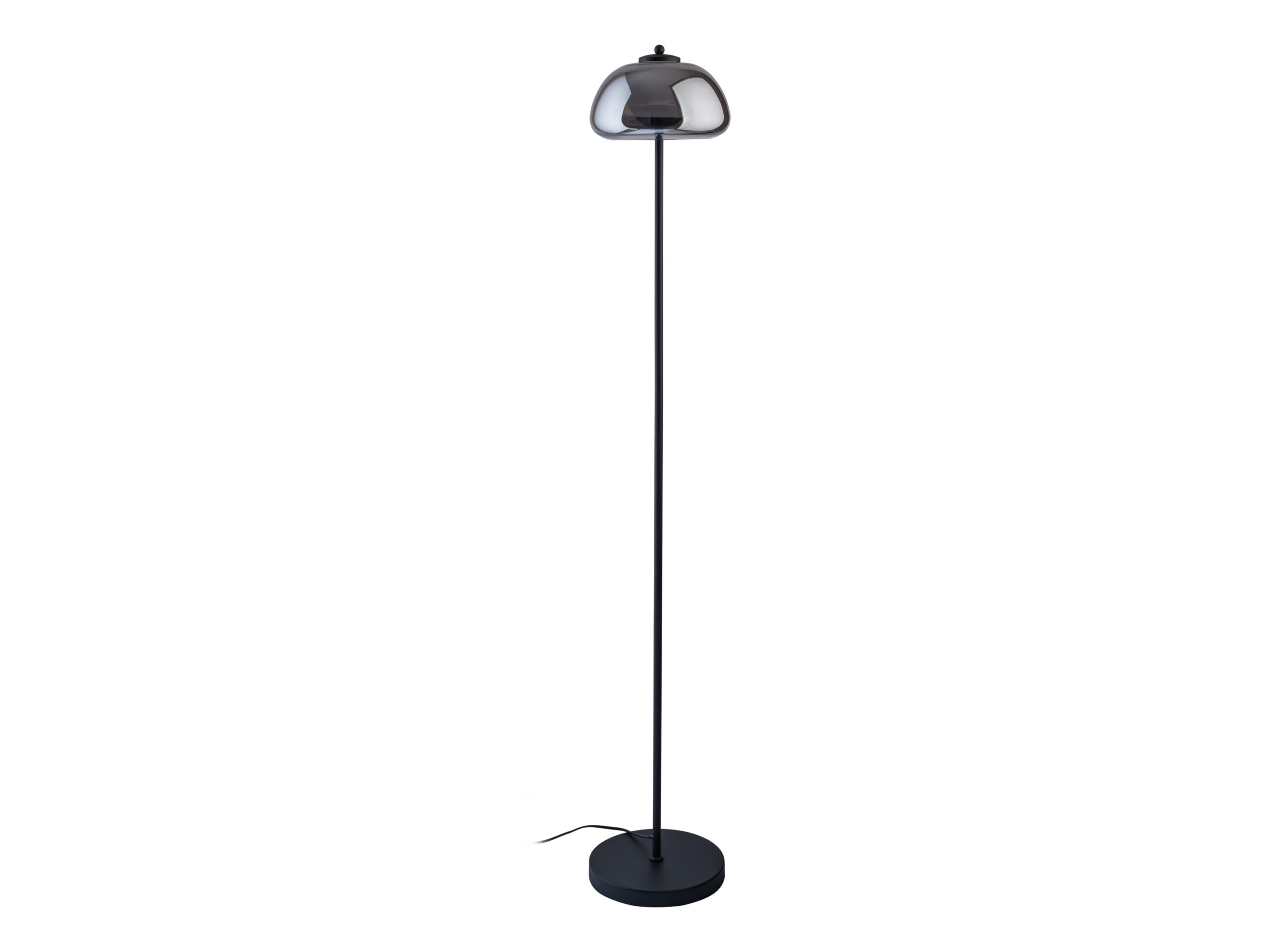 LIVARNO home Staande lamp (Grijs glas) (4052916549452)