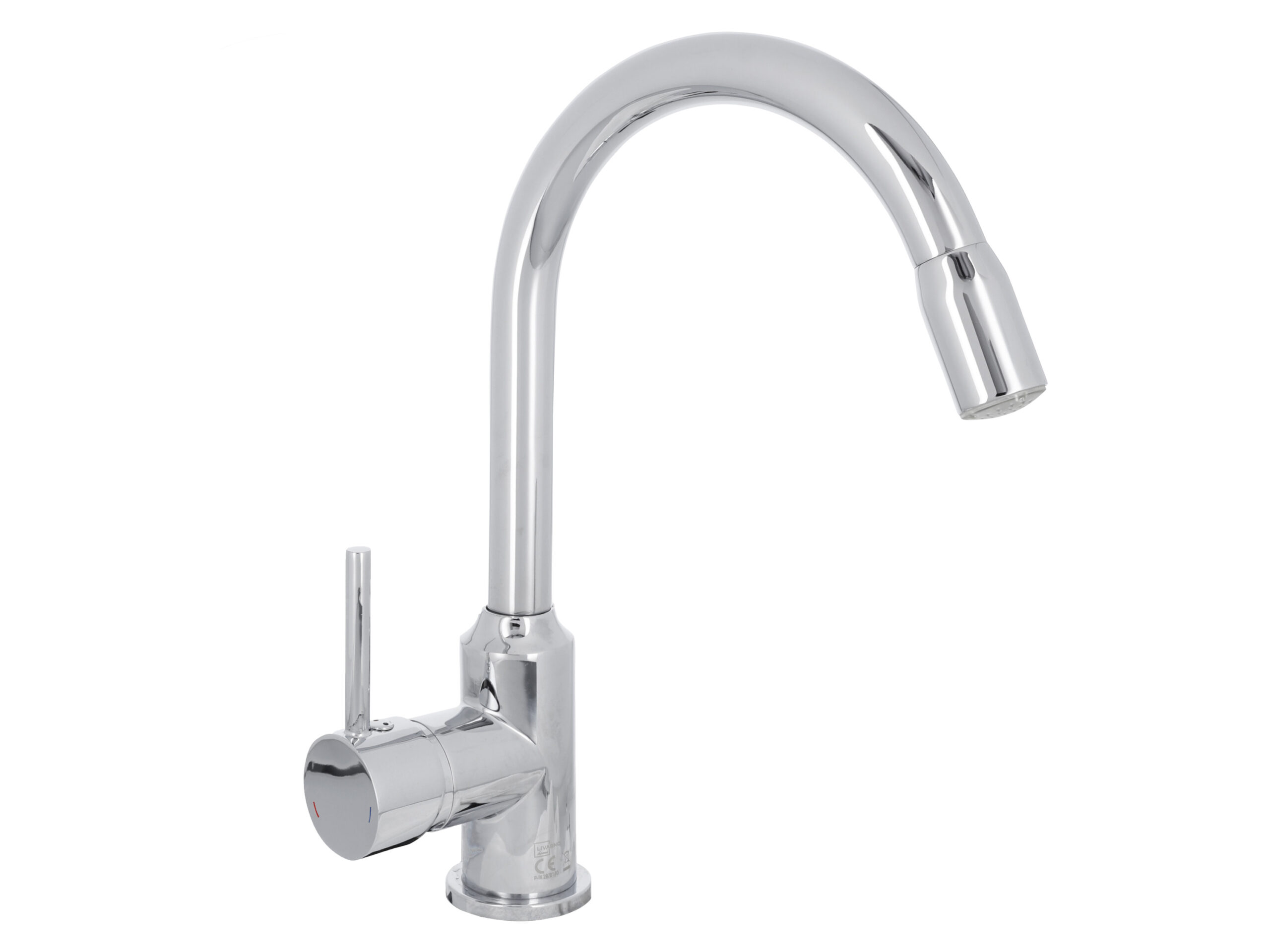 LIVARNO Keukenkraan met LED (Chroom) (4052916854167)