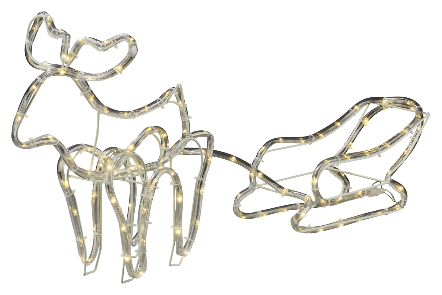 LIVARNO home 3D kerstverlichting (Rendier met slee klein) (4052916726570)