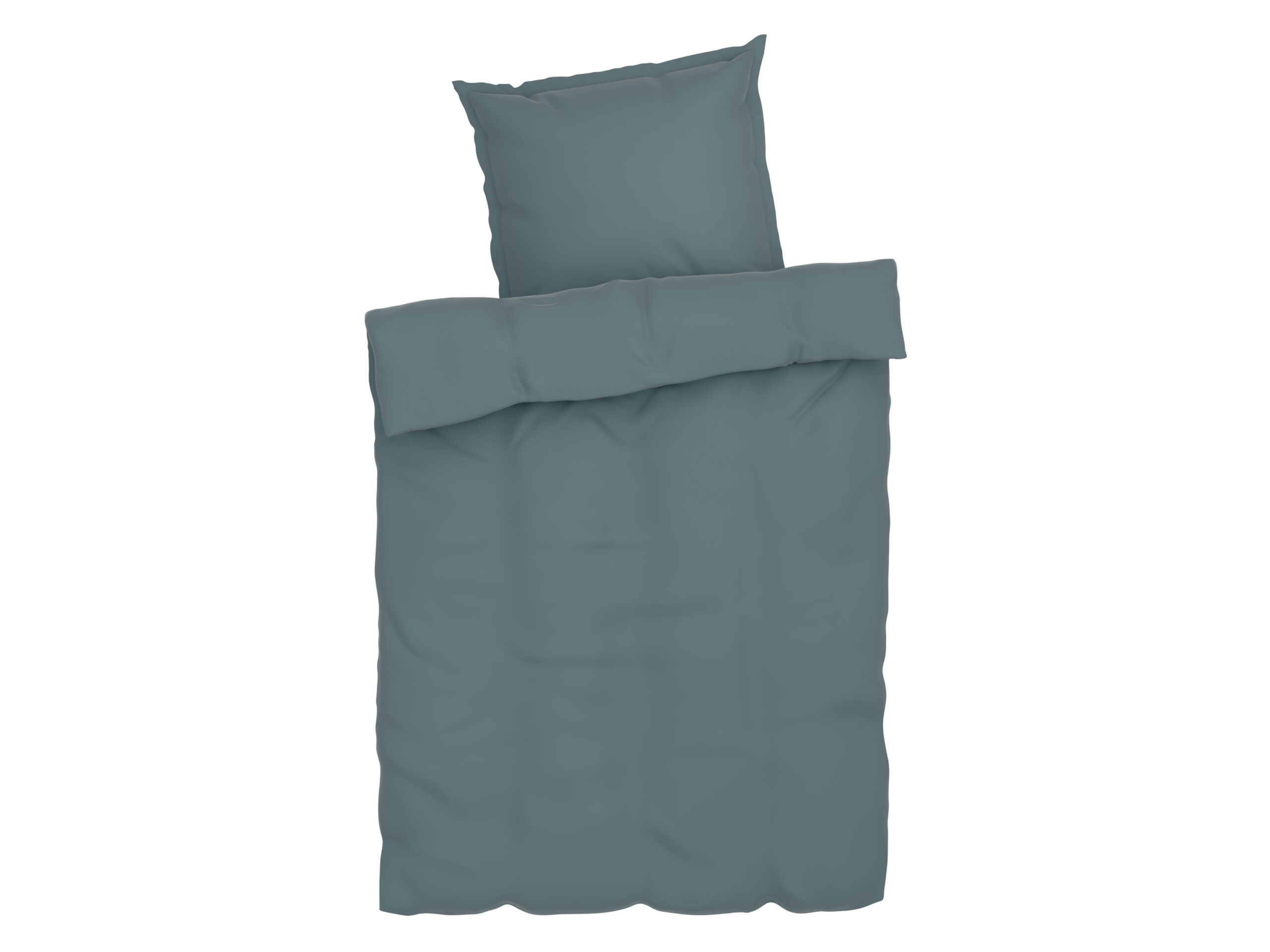 LIVARNO home Lyocell satijnen dekbedovertrek 140 x 200 cm (Grijs) (4052916587669)