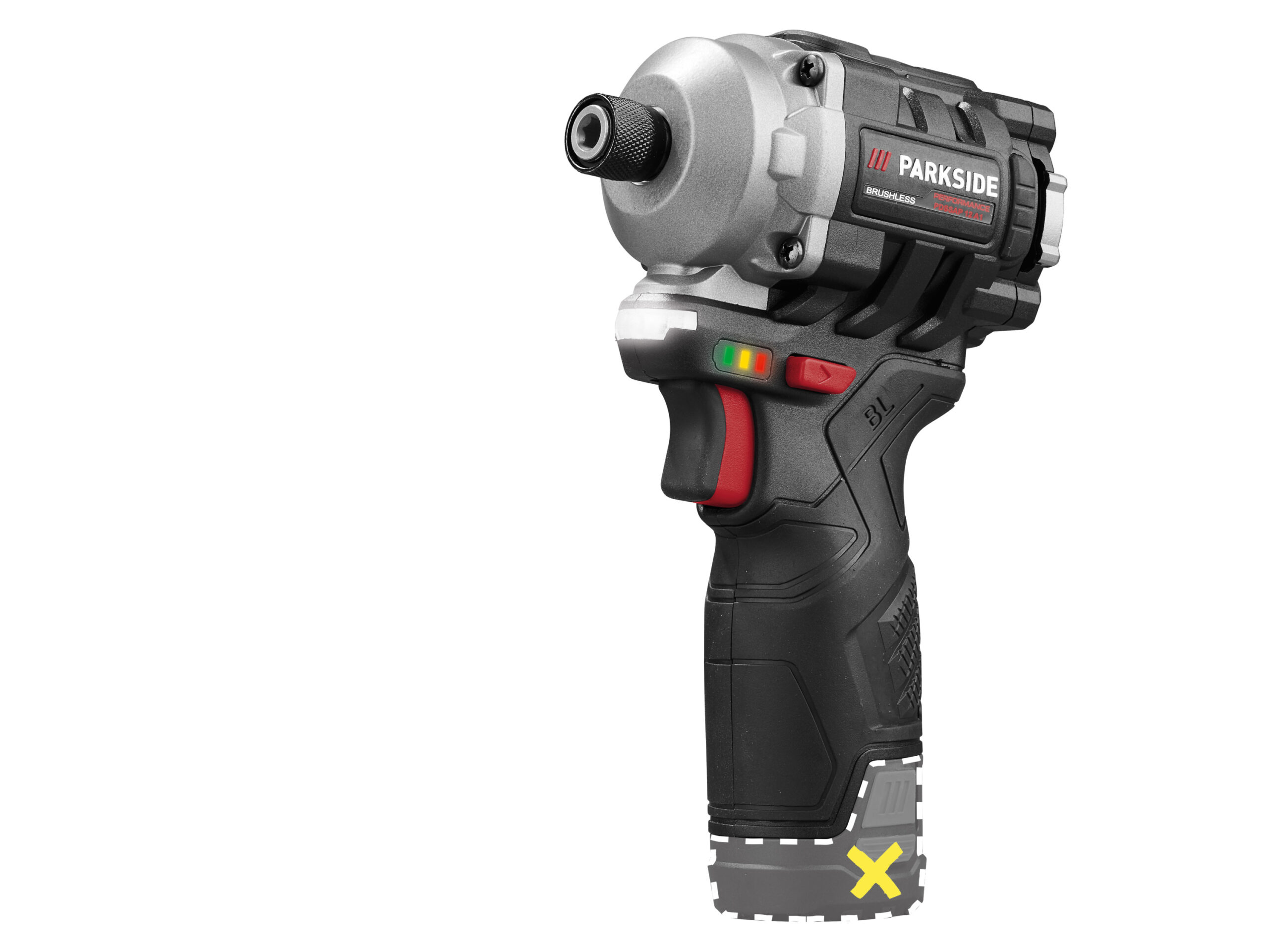 PARKSIDE PERFORMANCE Accu-slagmoersleutel 1/4