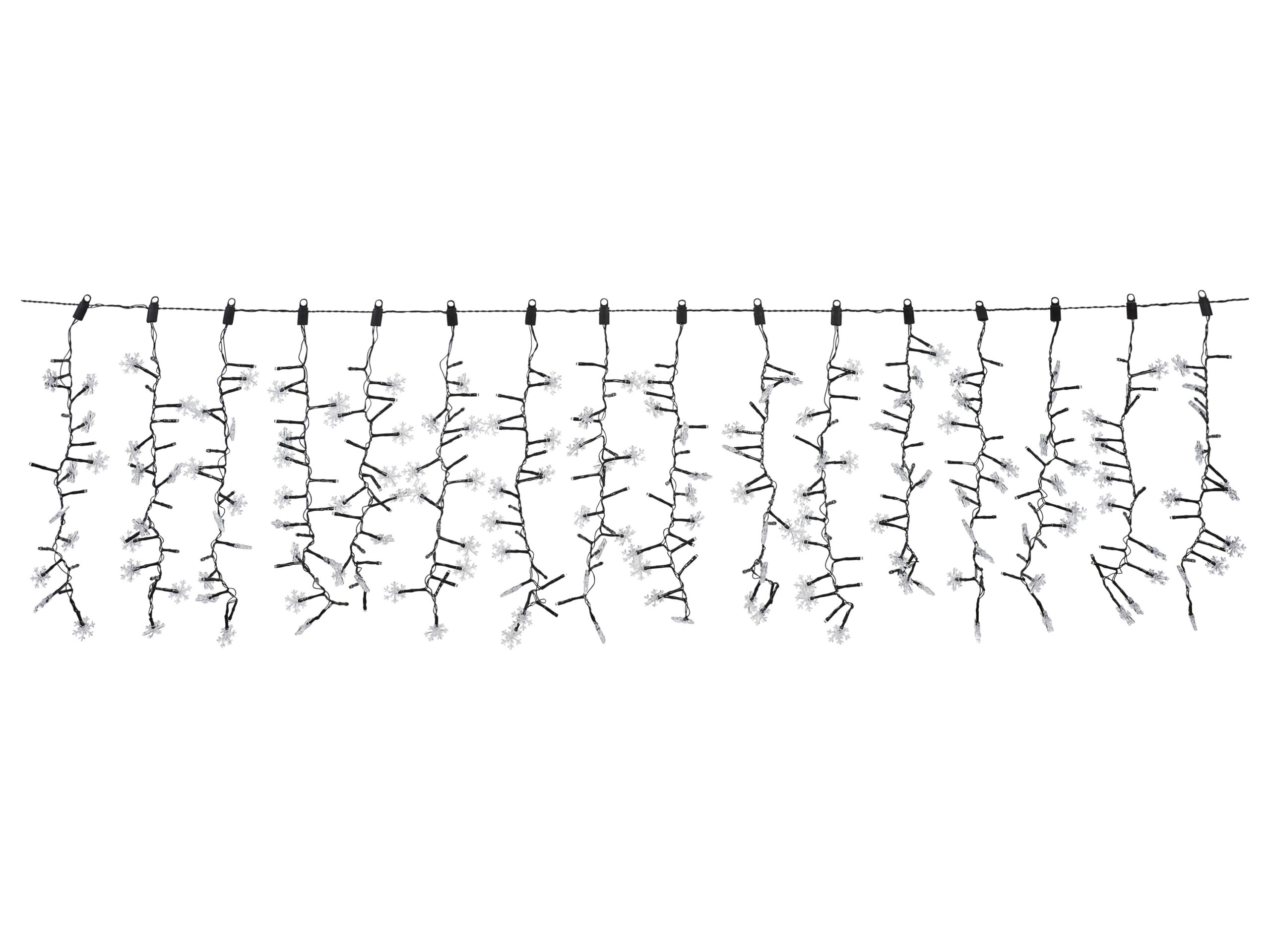 LIVARNO home Lichtsnoer (Sneeuwvlokken - koud wit) (4052916725467)