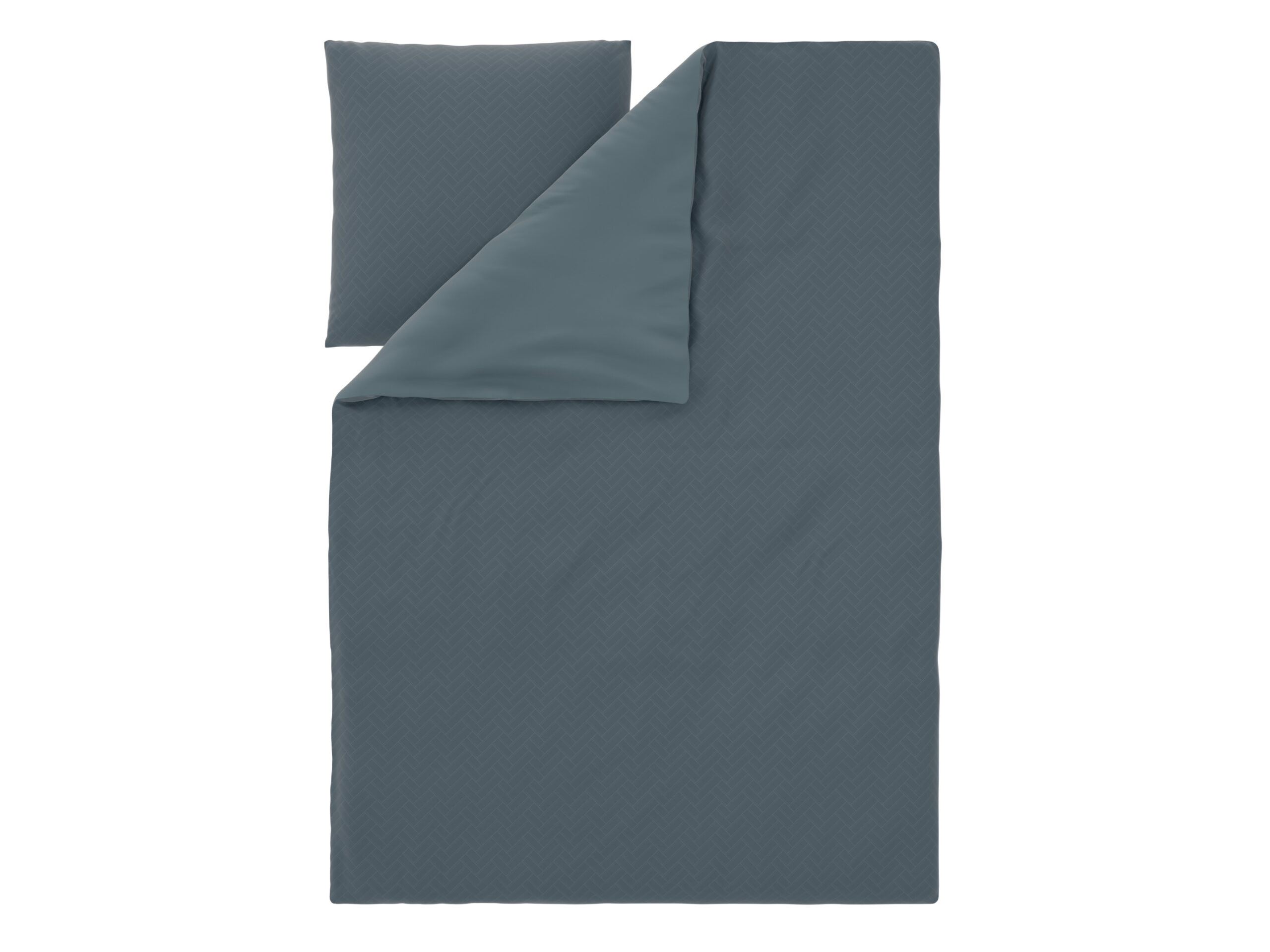 LIVARNO Satijnen dekbedovertrek 140 x 200 cm (Marineblauw) (4052916827475)