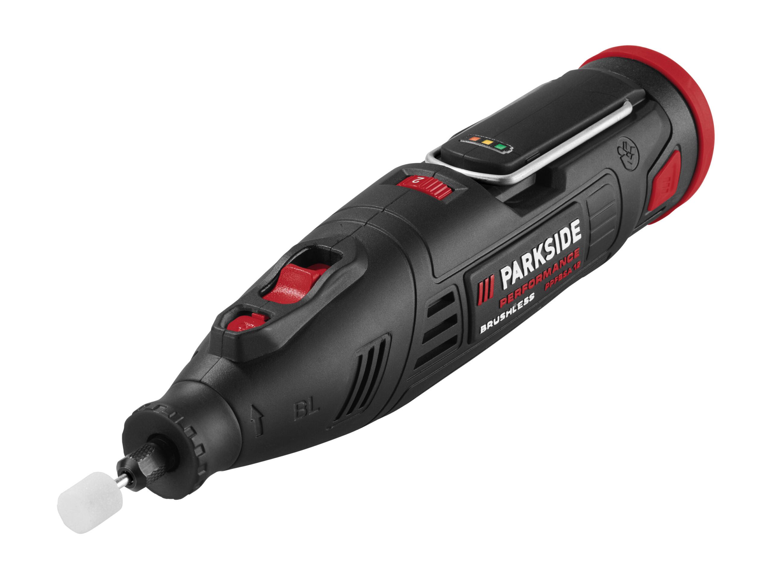 PARKSIDE PERFORMANCE Accu-multitool 12 V met 2 Ah accu en 2,4 A lader (4052916804728)