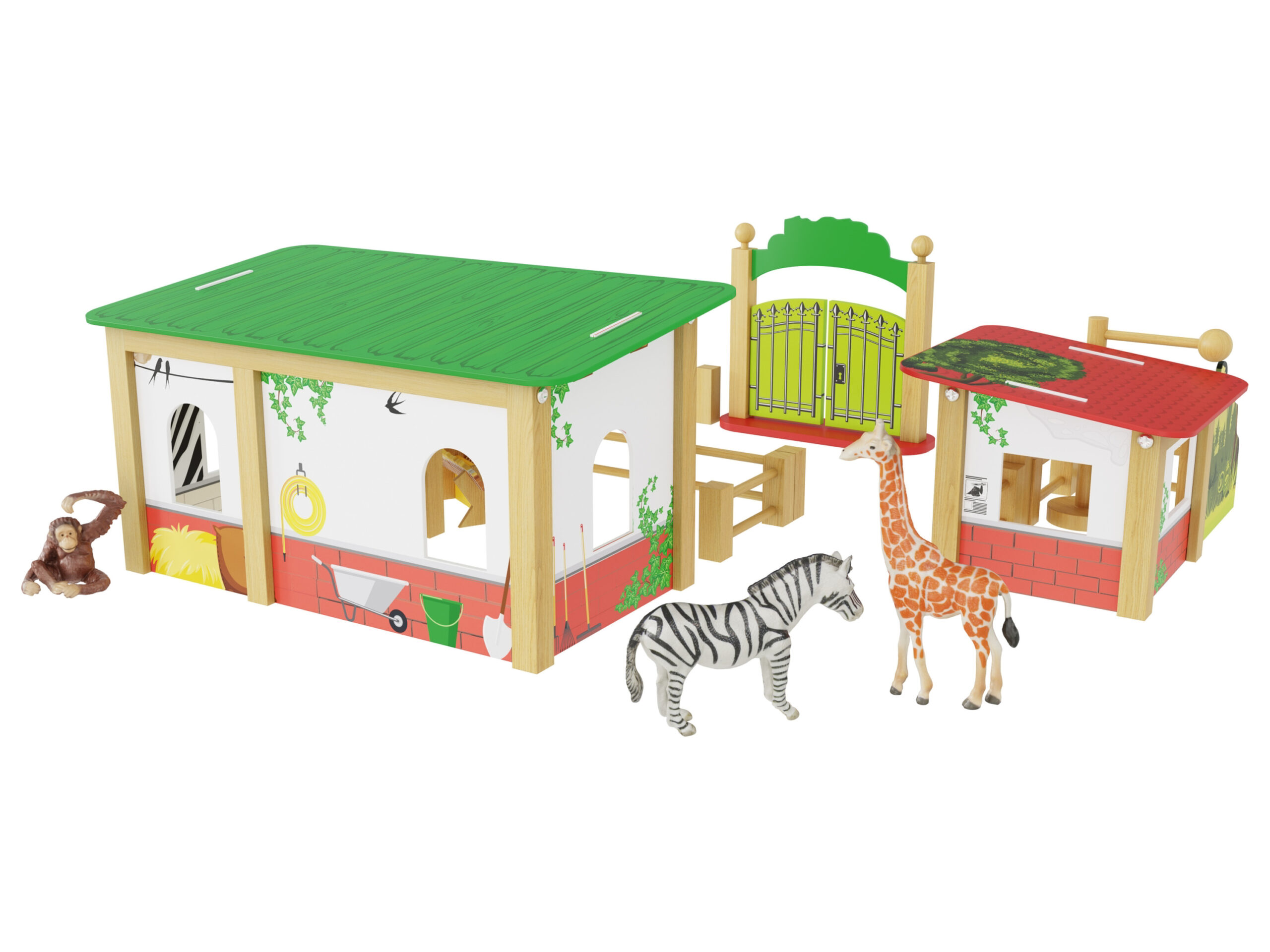 Playtive Animals Hout (Dierentuin) (4335814046699)