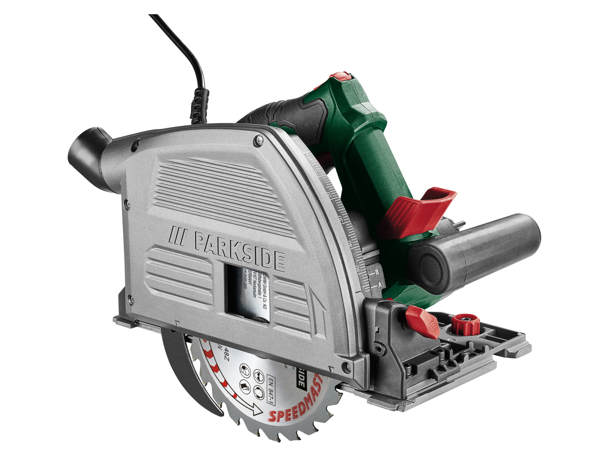 PARKSIDE Invalzaag met geleiderail 1200 W (4052916496442)