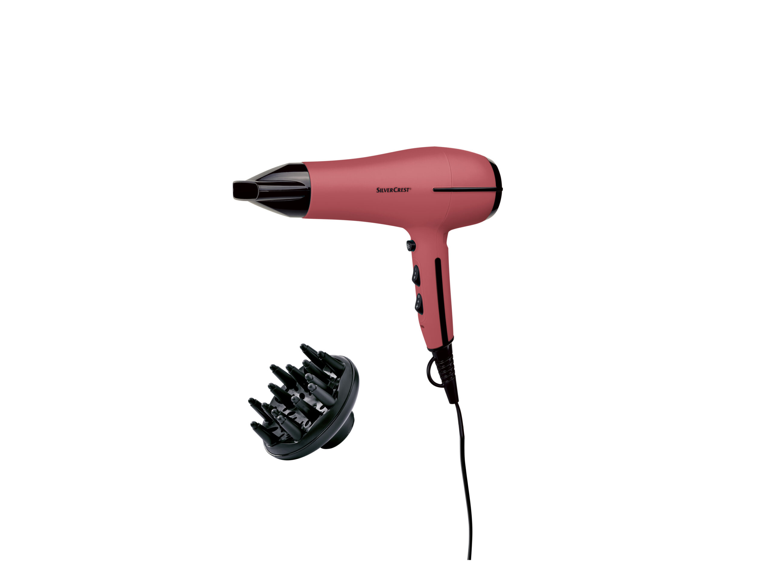 SILVERCREST PERSONAL CARE Föhn met touchsensor (Aubergine) (4052916243107)