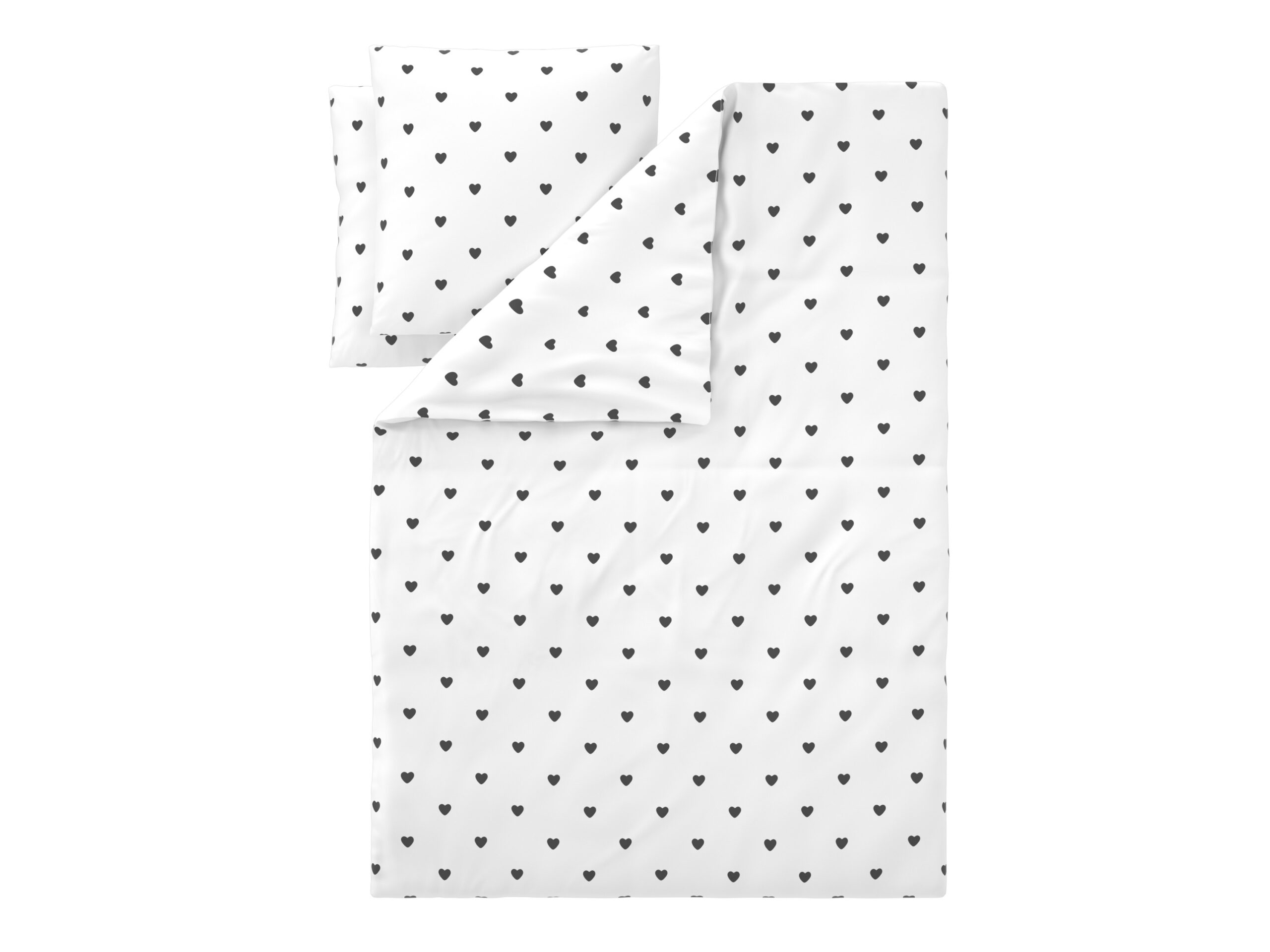 LIVARNO Dekbedovertrek 240 x 220 cm (Wit/zwart) (4052916924754)