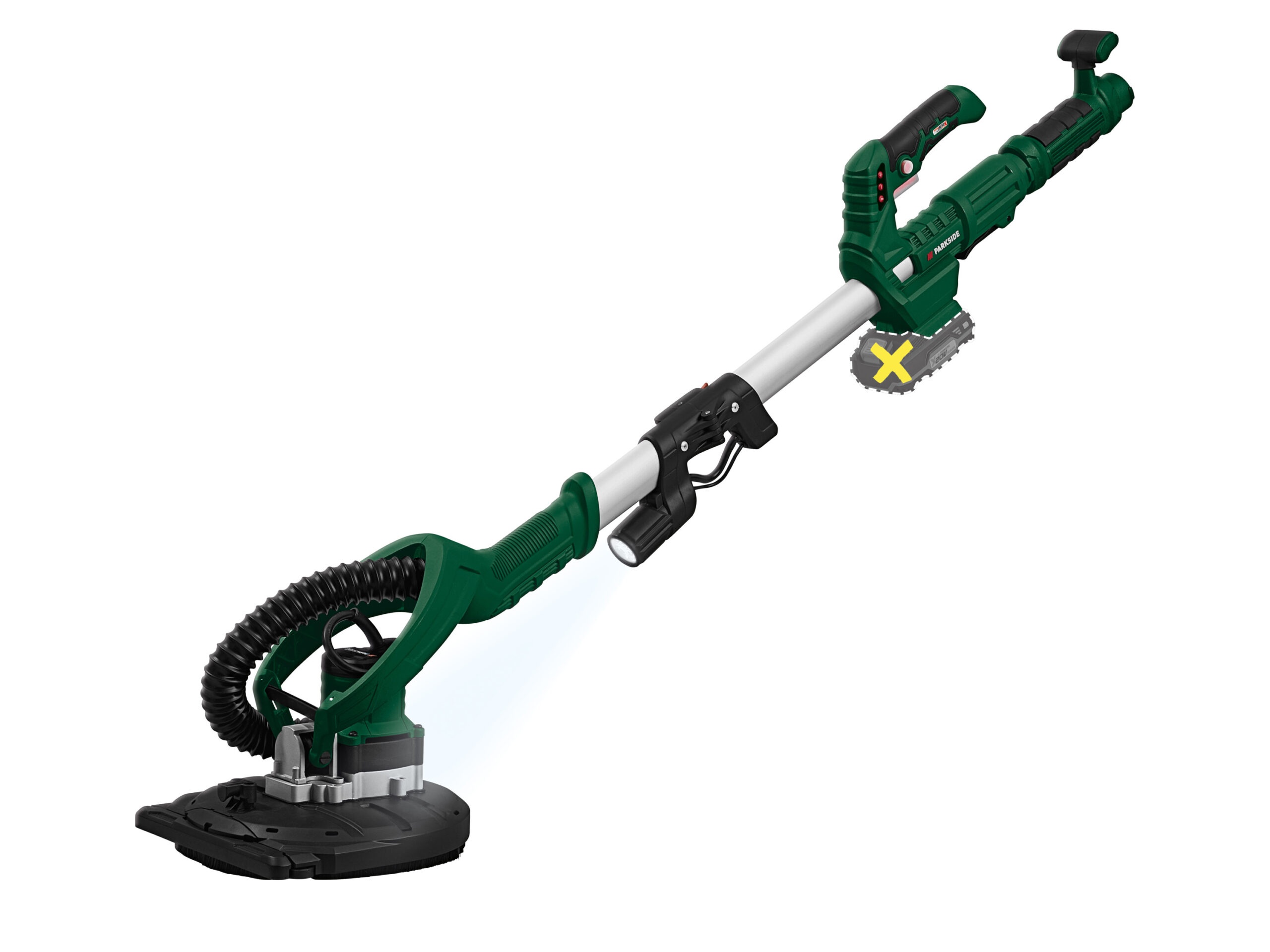 PARKSIDE Accu-plafond- en wandschuurmachine 20 V zonder accu en lader (4052916876428)