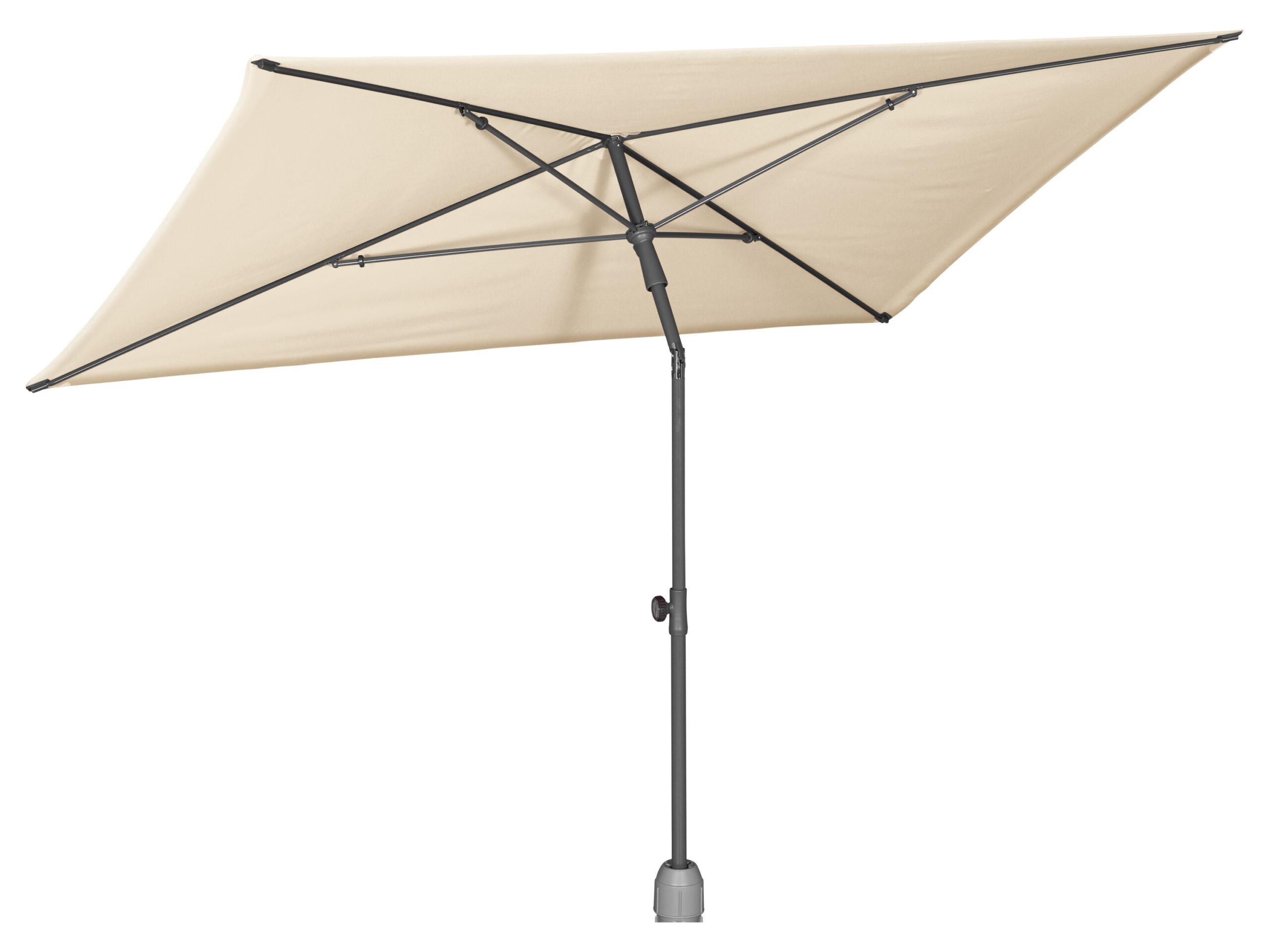 LIVARNO Balkon parasol 210 x 140 cm (Beige) (4052916931134)
