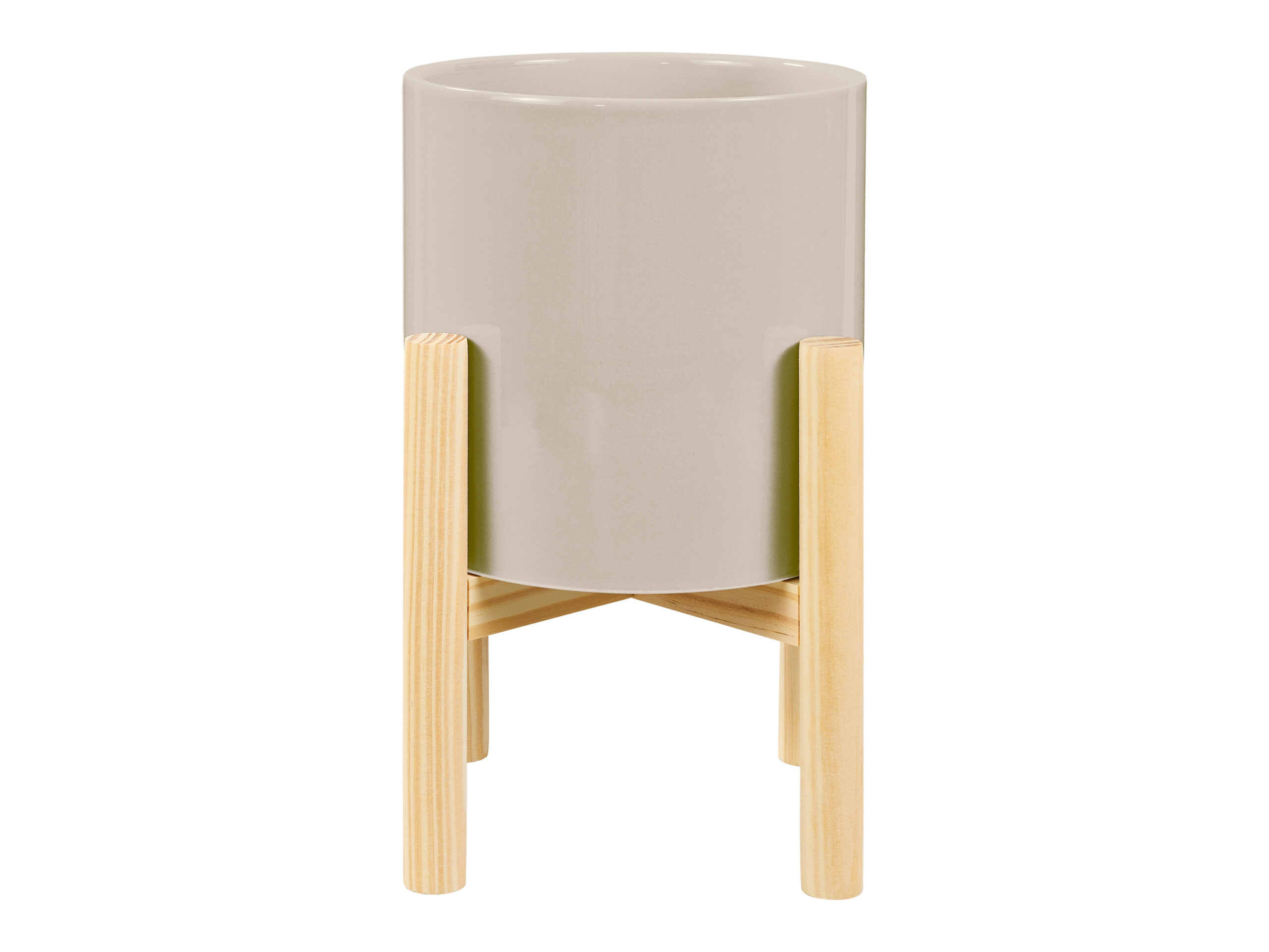 LIVARNO home Keramische bloempot (Bruin) (4052916256862)