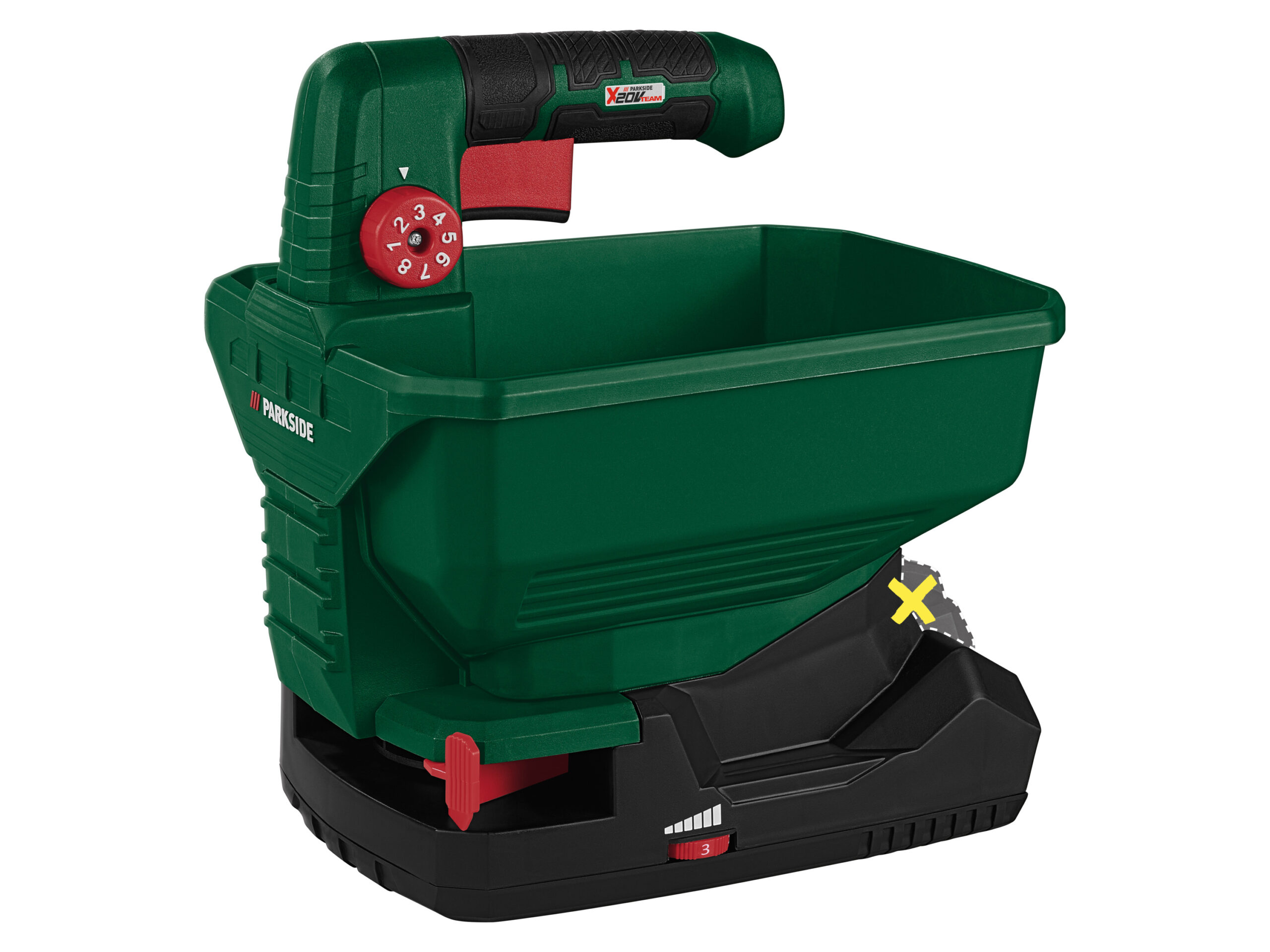 PARKSIDE Accu-handstrooier 20 V zonder accu en lader (4052916912812)