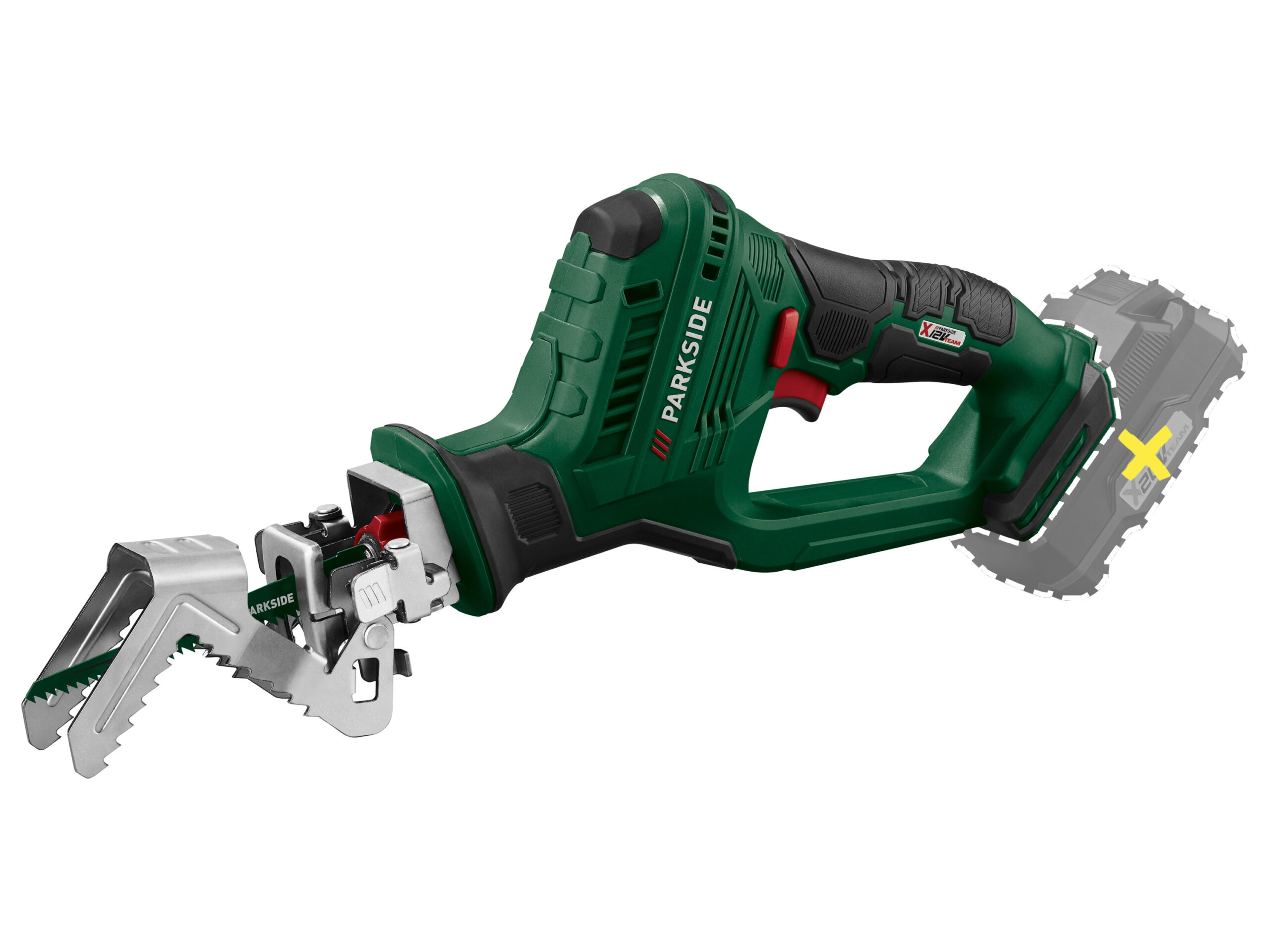 PARKSIDE Accu-takkenzaag 20 V zonder accu en lader (4054599111780)