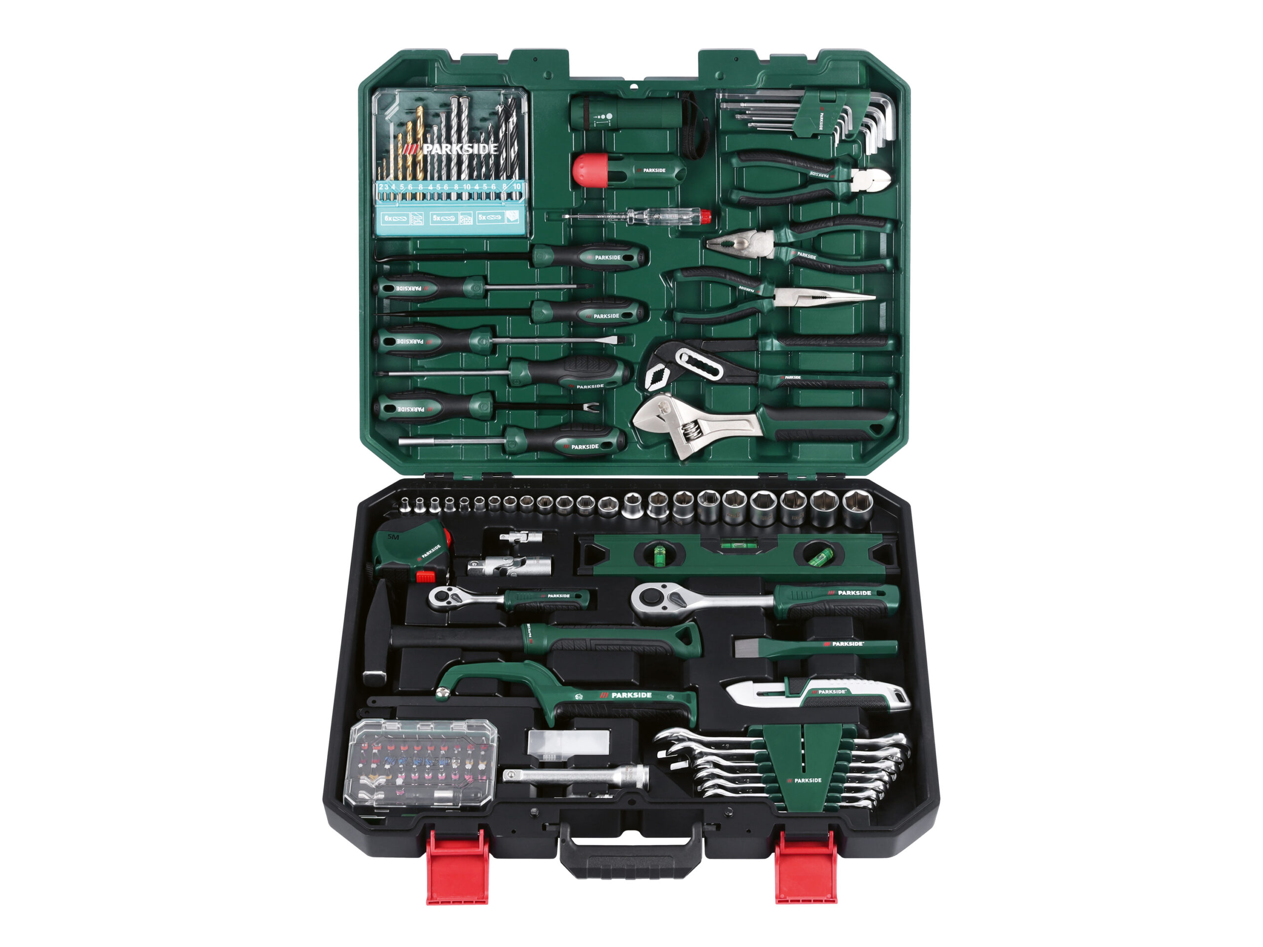 PARKSIDE Gereedschapskoffer 122-delig (4052916907603)