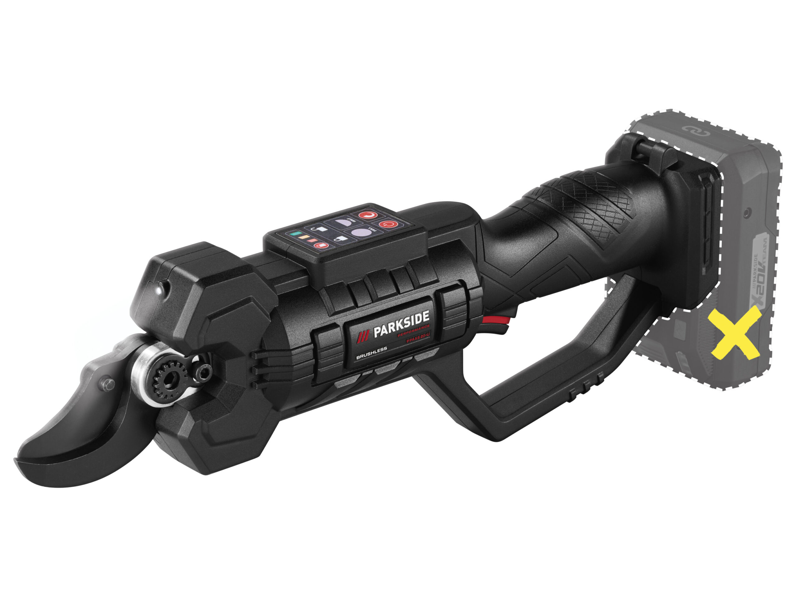 PARKSIDE PERFORMANCE Accu-takkenschaar 20 V zonder accu en lader (4052916854129)