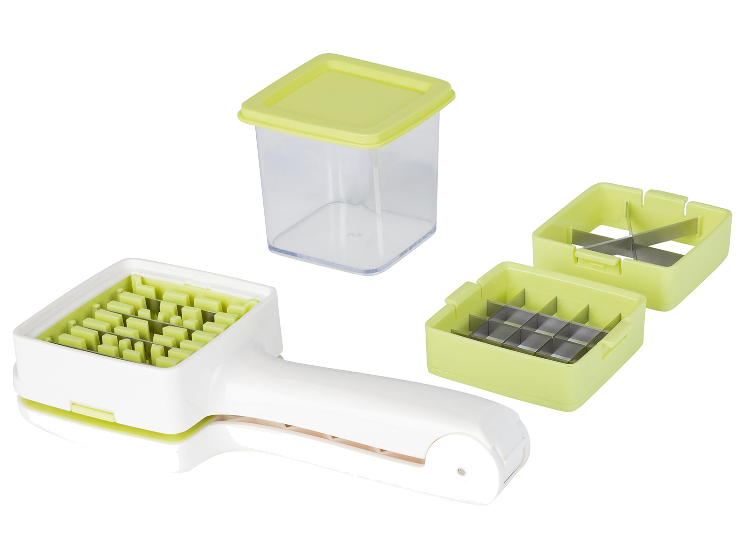 ERNESTO 4-in-1 keukenhulpje of multifunctioneel snij-apparaat (Multisnijder) (4055334588430)