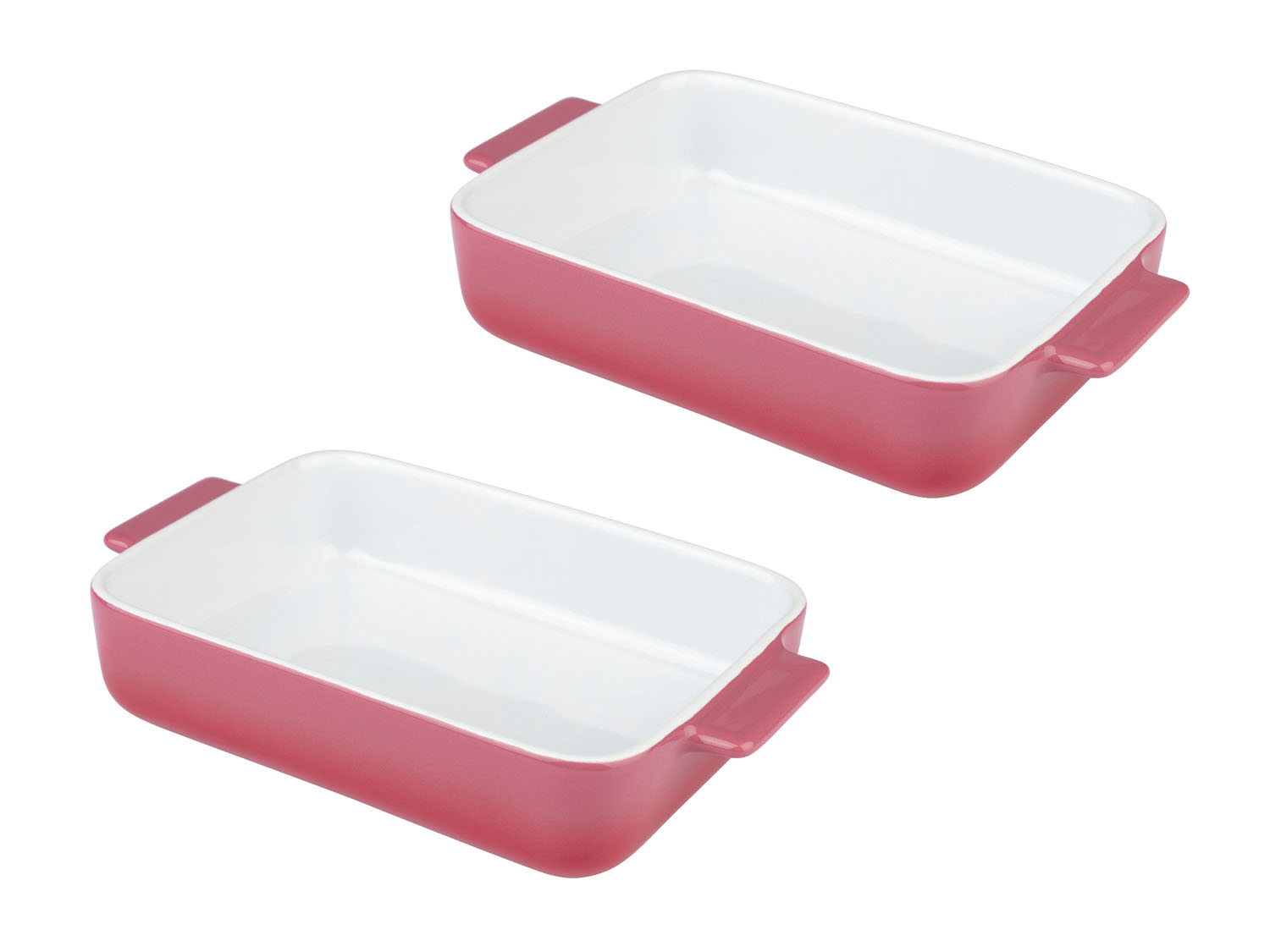 ERNESTO Ovenschalen (2x klein, roze) (4055334767484)