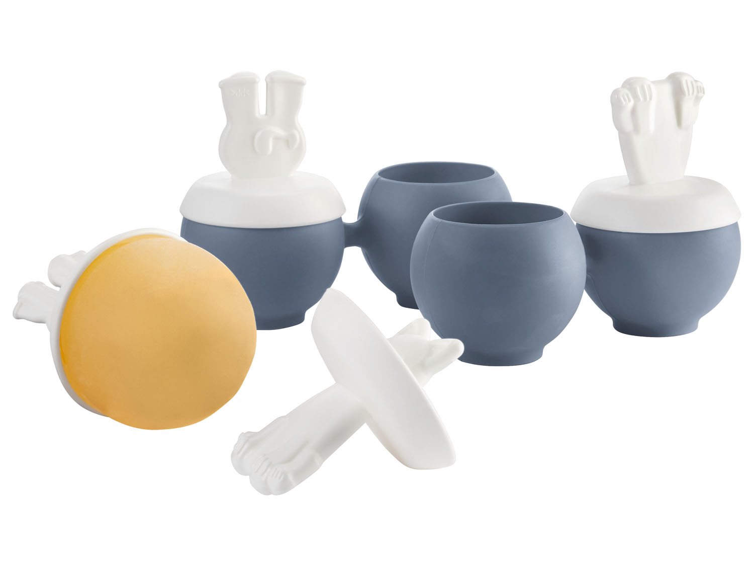 ERNESTO Roomijsmaker (2 kinderijsvormen) (4054599094762)