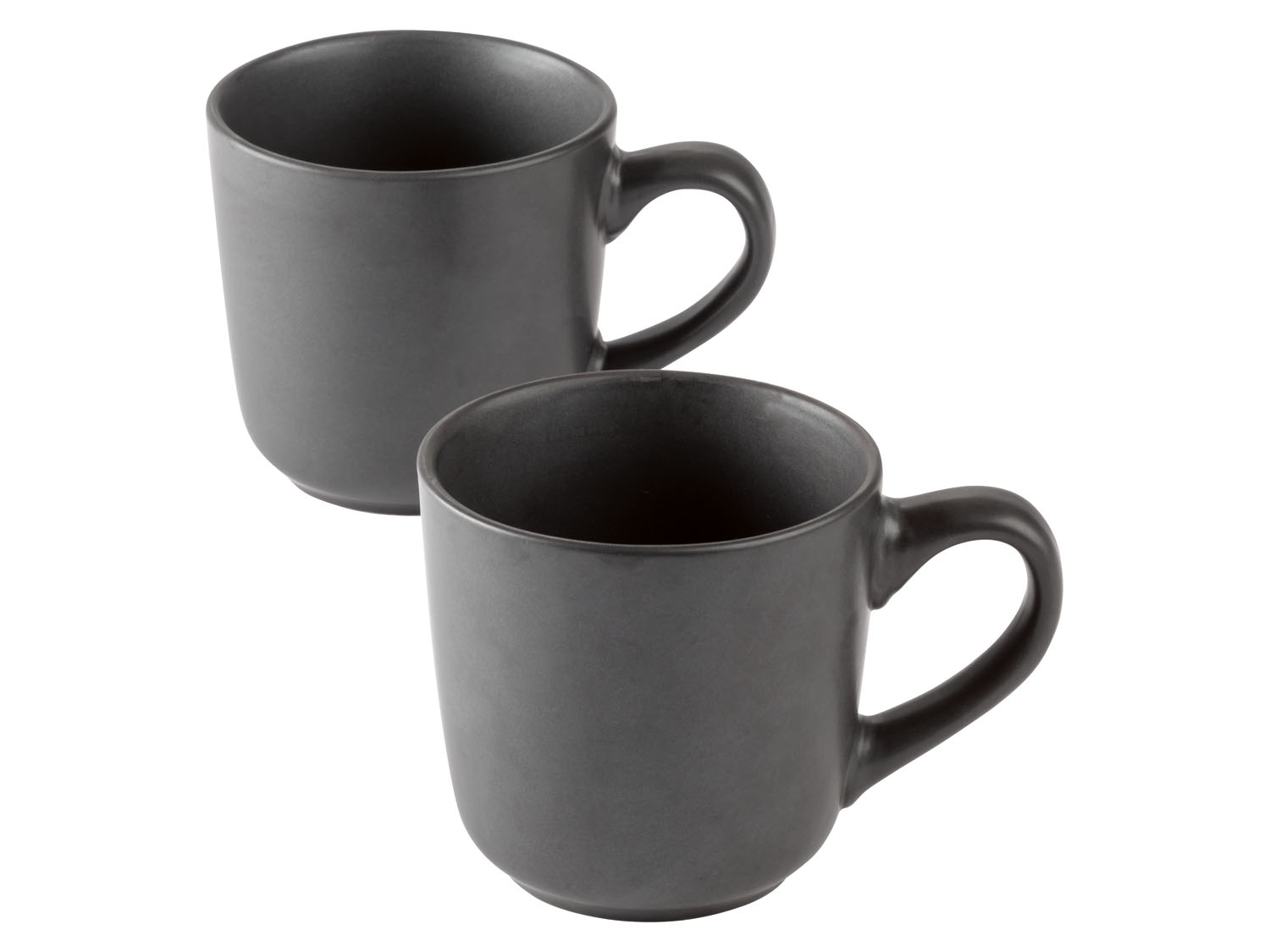 ERNESTO Serviesset, 2-delig (Bekers, zwart) (4055333053595)