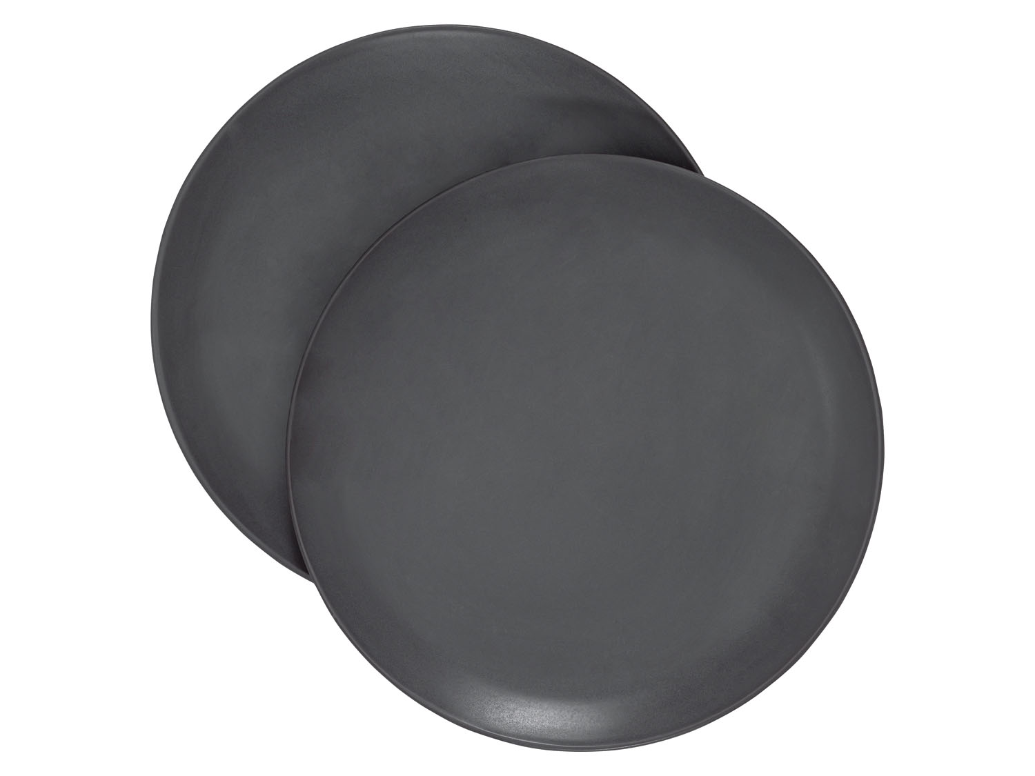 ERNESTO Serviesset, 2-delig (Borden, zwart) (4055333053557)