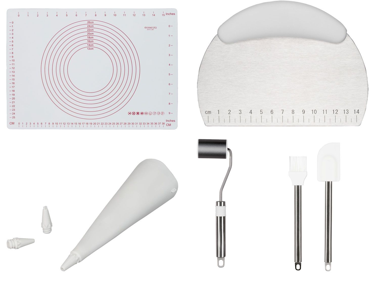 ERNESTO Set bakhulpjes, 6-delig (4056233545265)