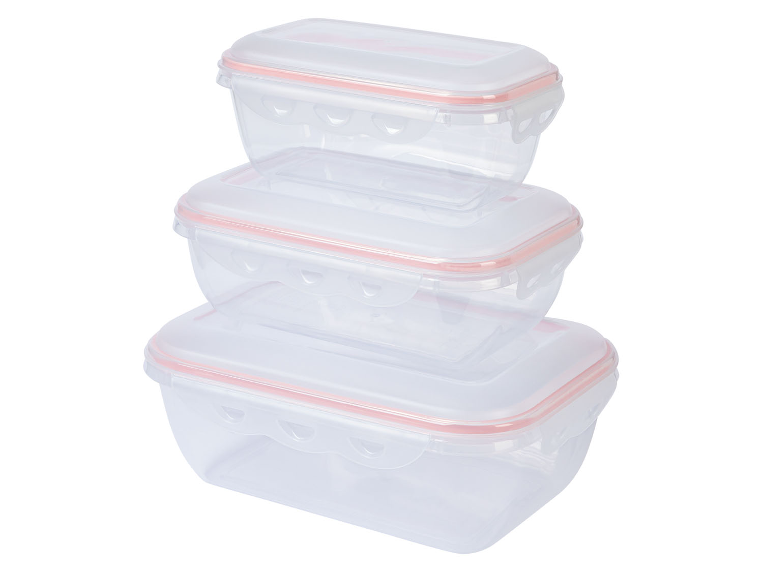 ERNESTO Set van 3 bewaardozen (Rechthoekig) (4055334576208)