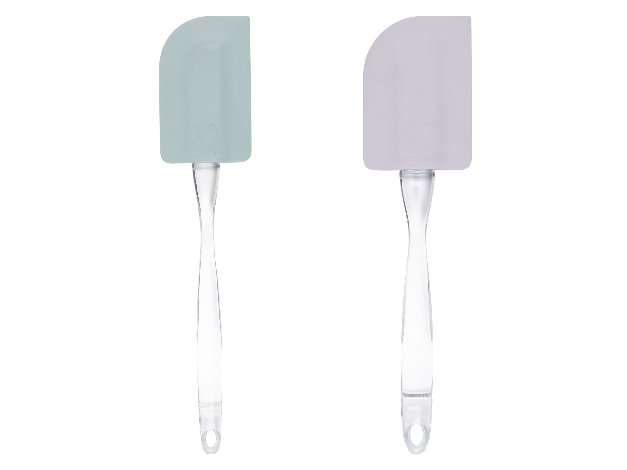 ERNESTO Siliconen bakhulpjes (2 deegschrapers) (4055333079588)